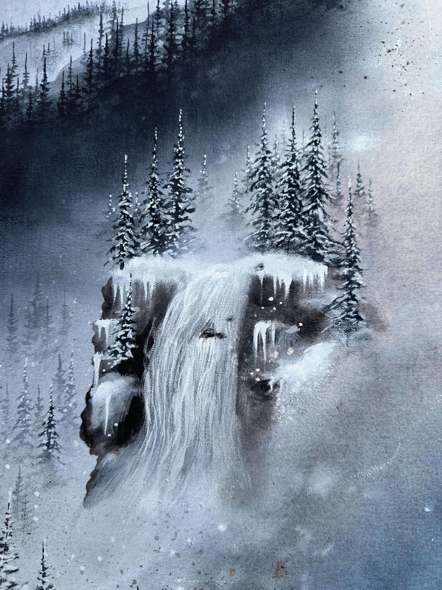 Pre-purchase original painting "Winter"