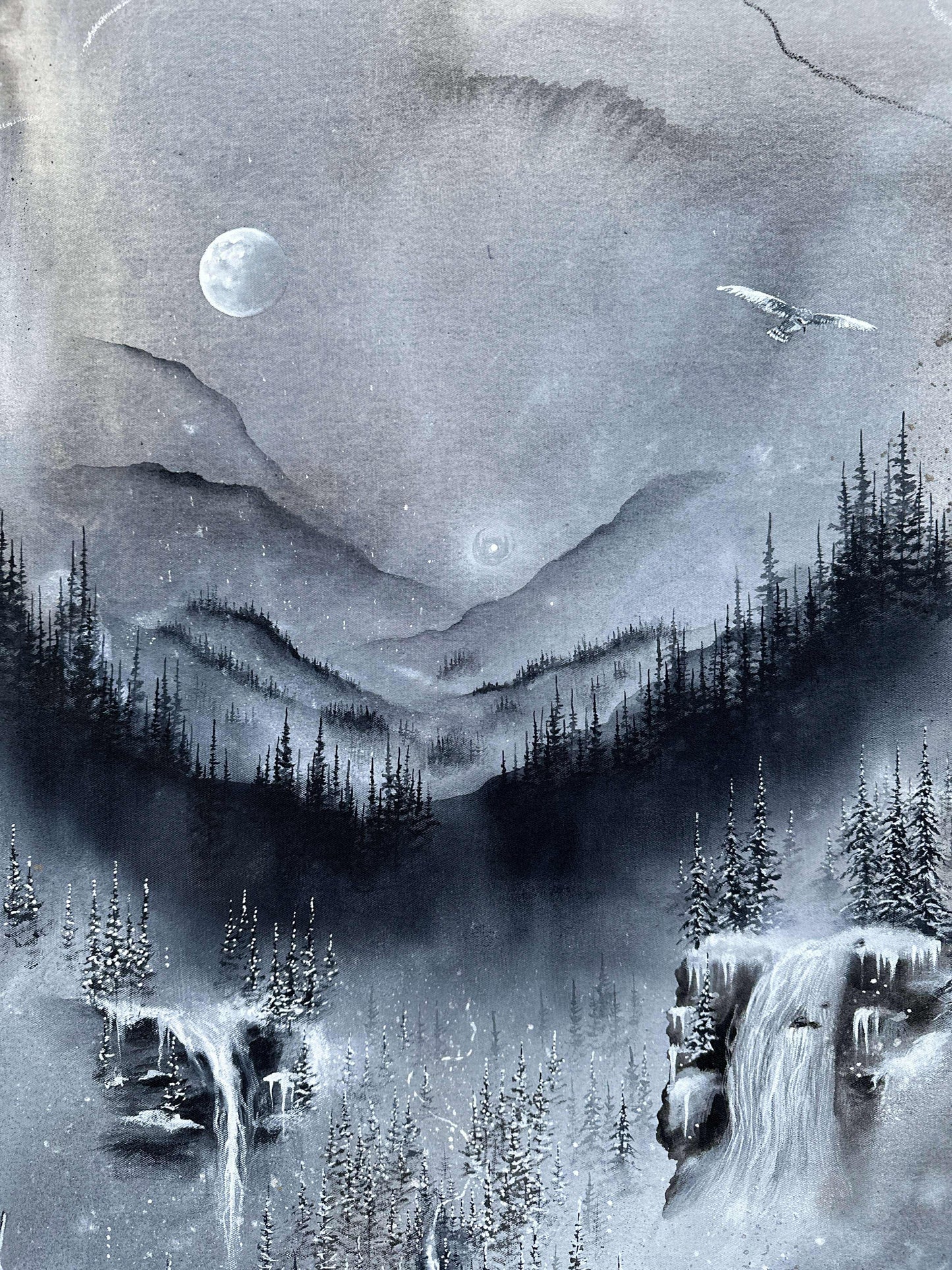 Pre-purchase original painting "Winter"