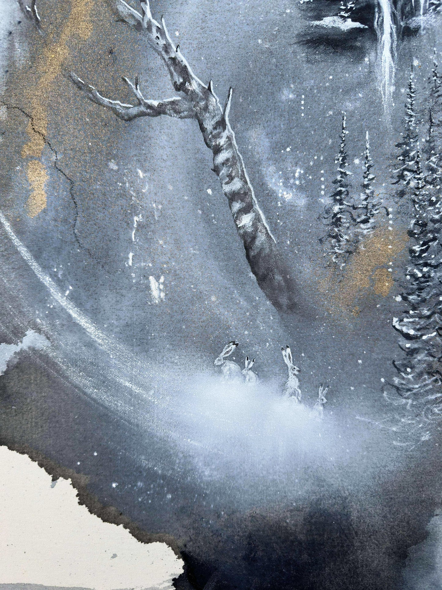 Pre-purchase original painting "Winter"