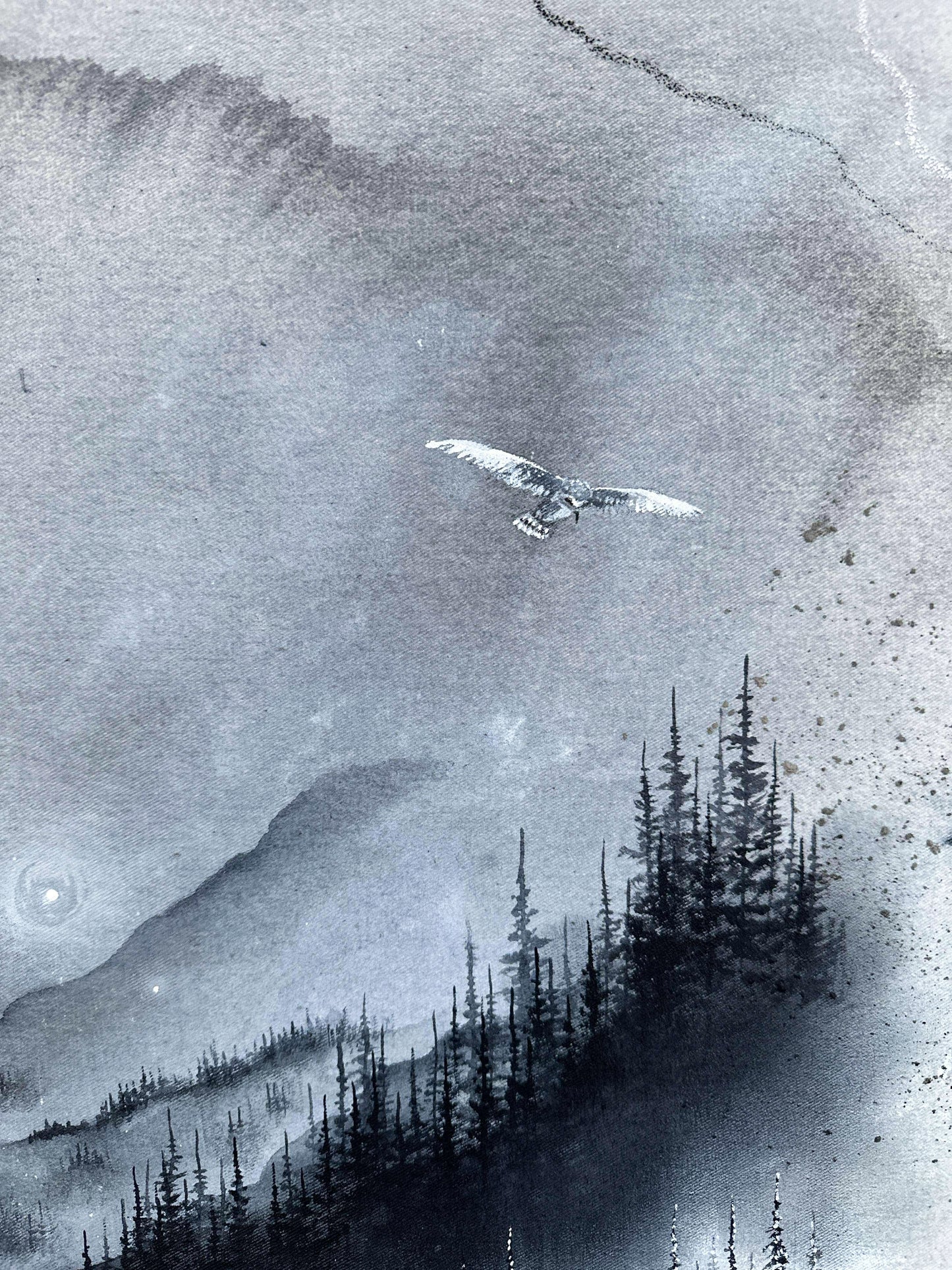 Pre-purchase original painting "Winter"