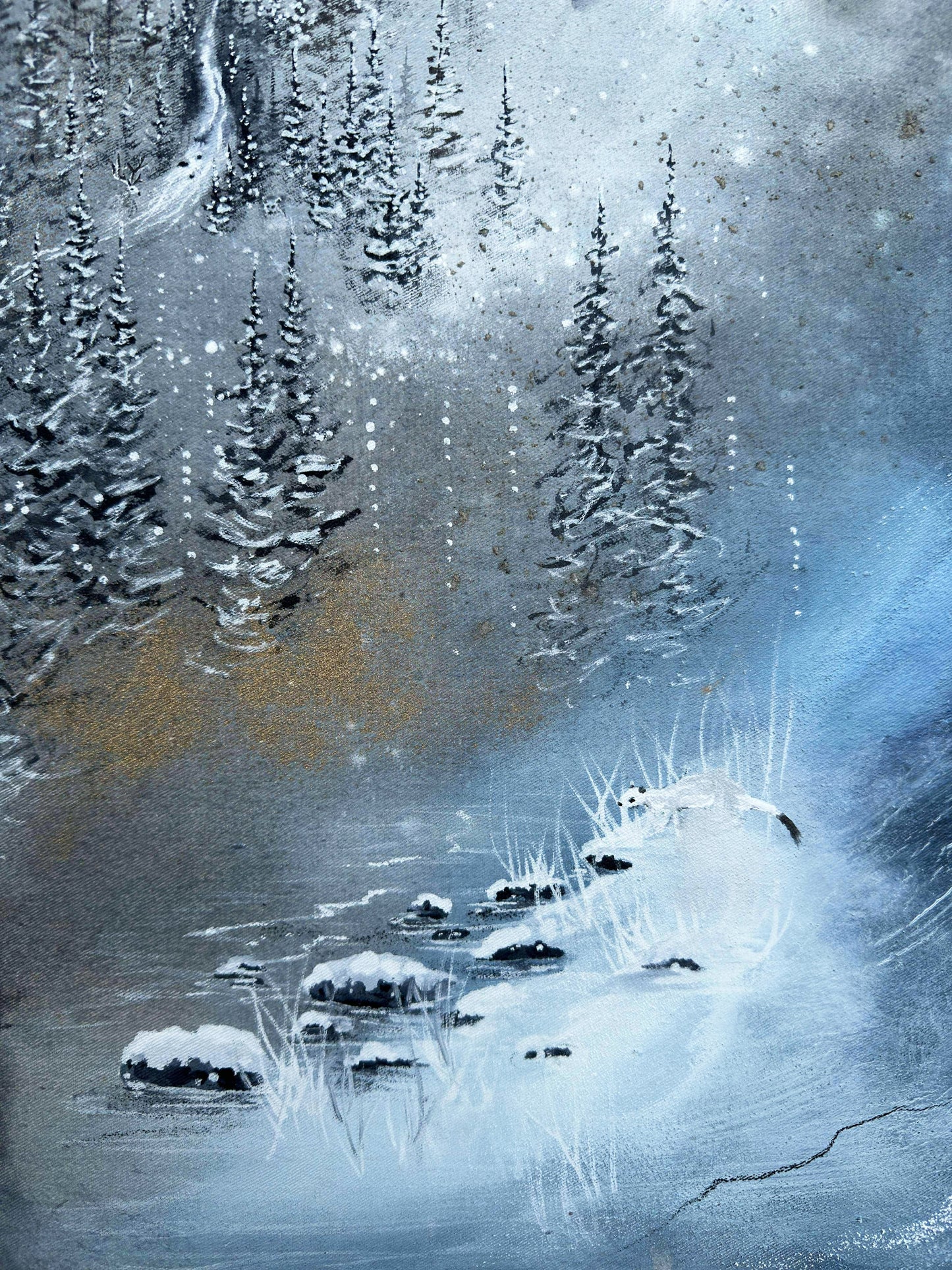 Pre-purchase original painting "Winter"