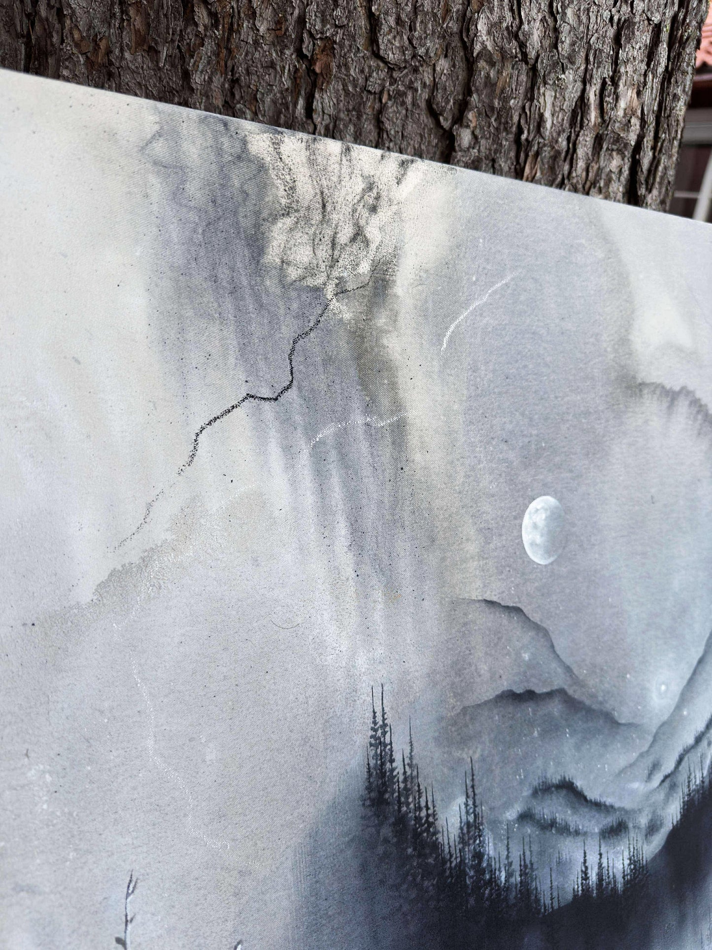 Pre-purchase original painting "Winter"