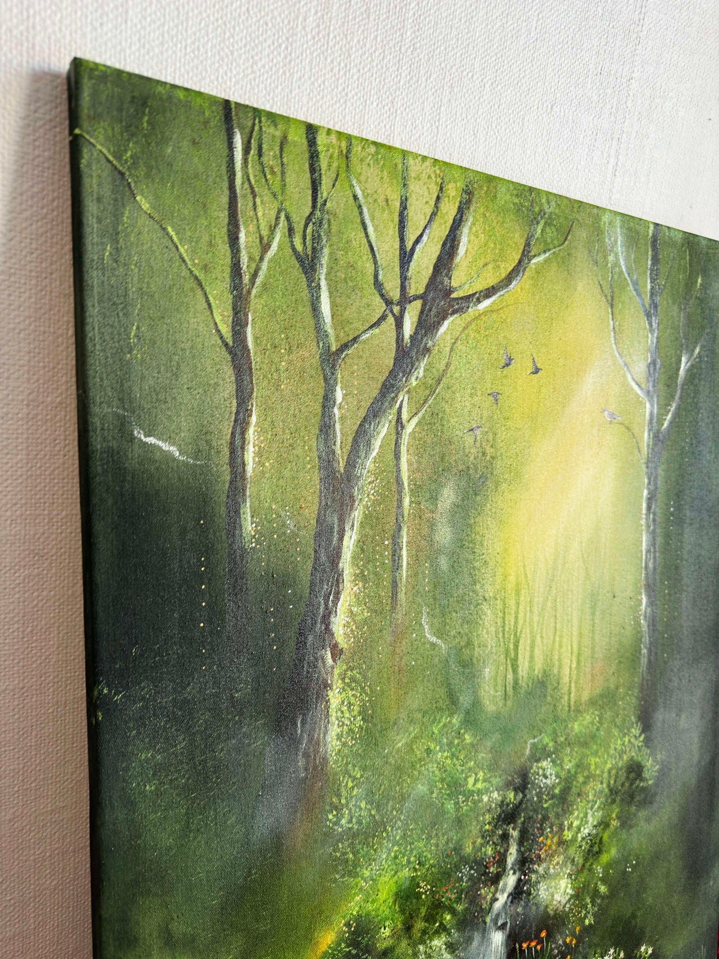 Original painting "Forest Glade"