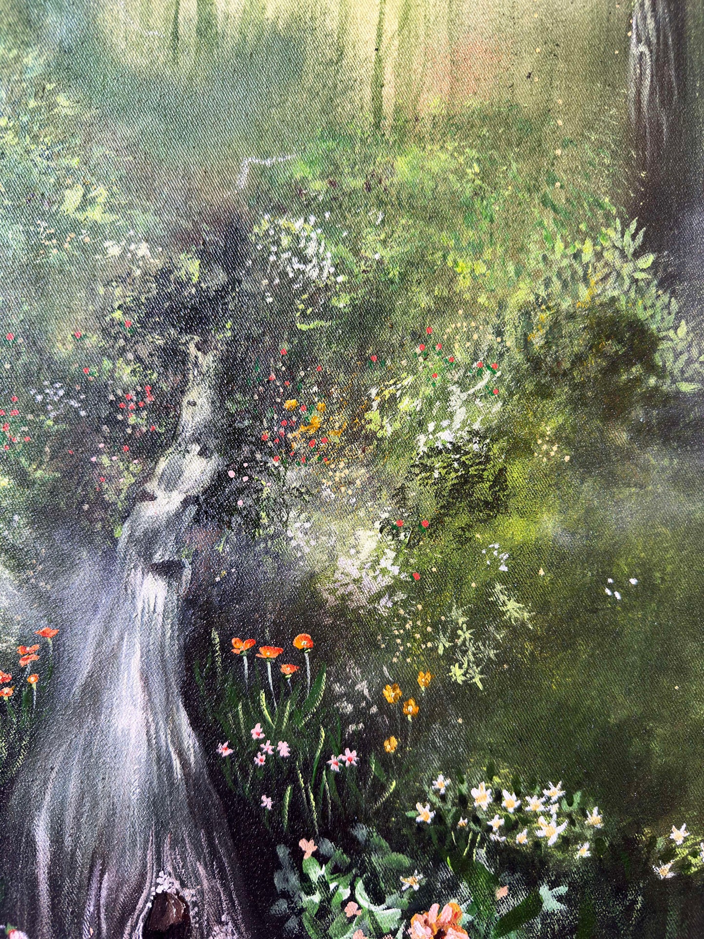 Original painting "Forest Glade"