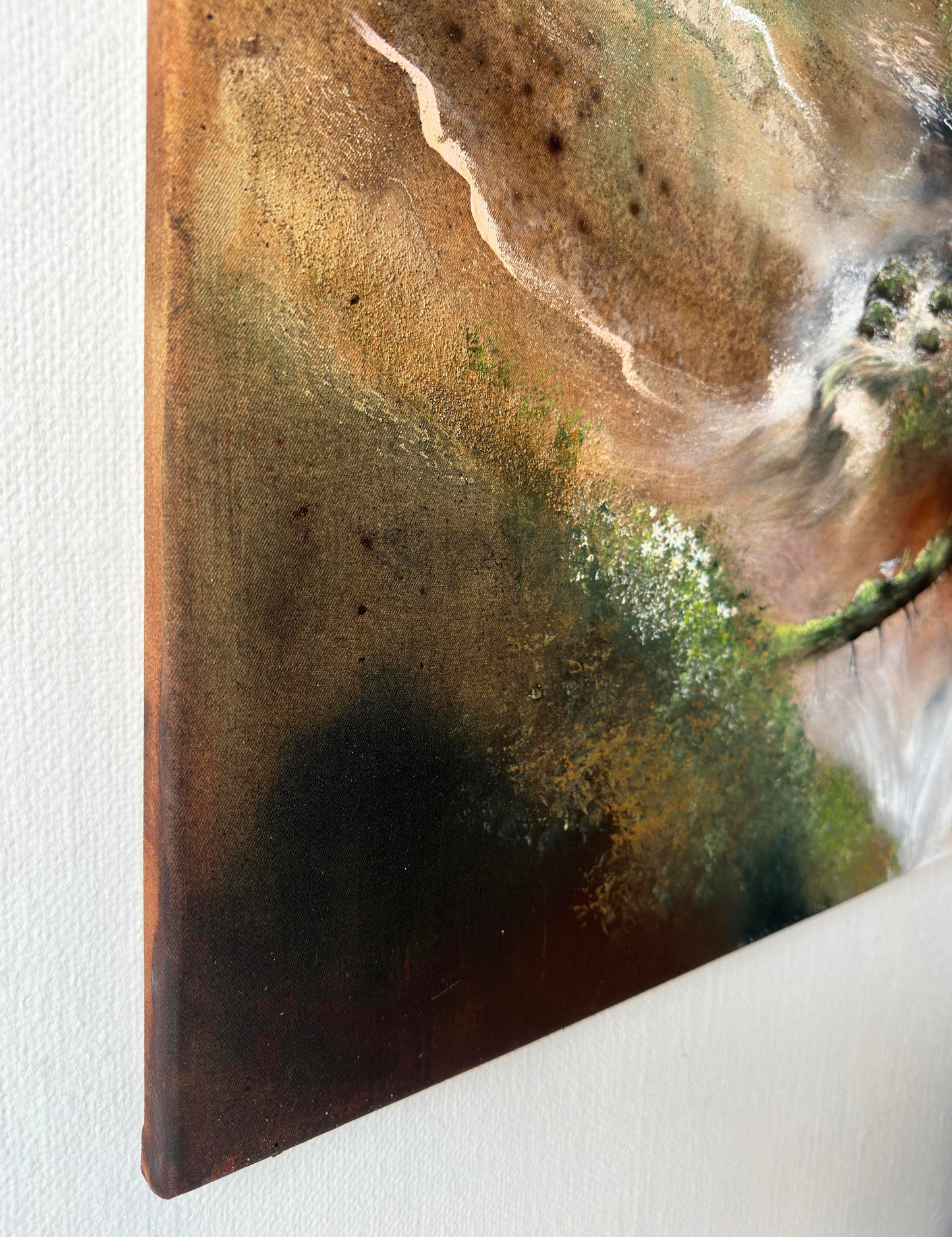 Original painting "Forest Garden"