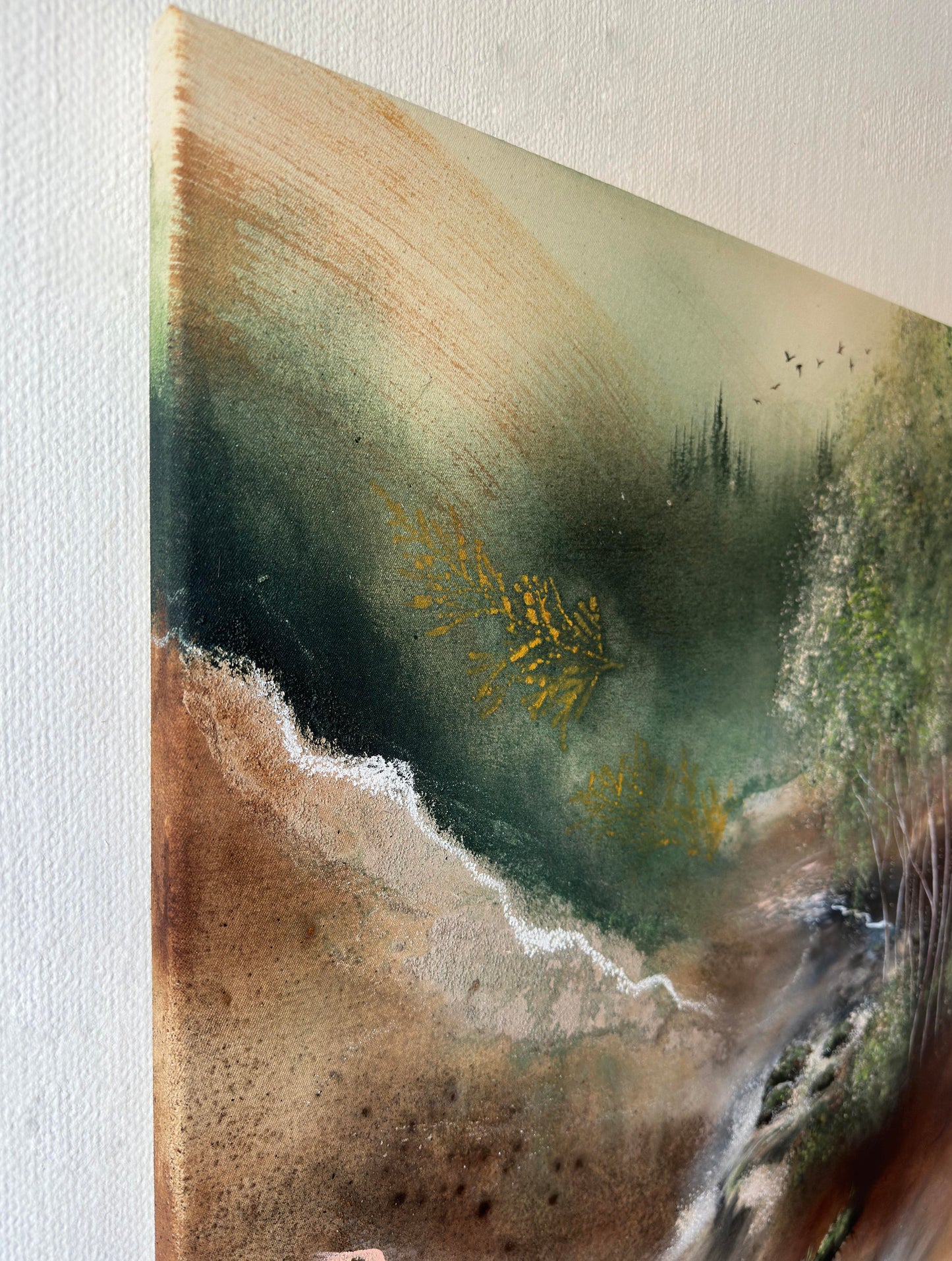 Original painting "Forest Garden"