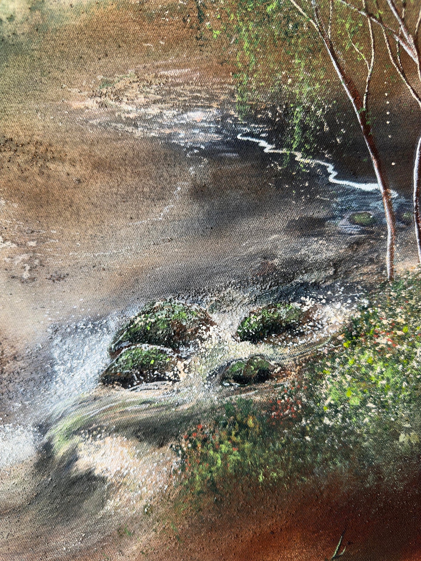 Konsttryck "Skogsträdgården"