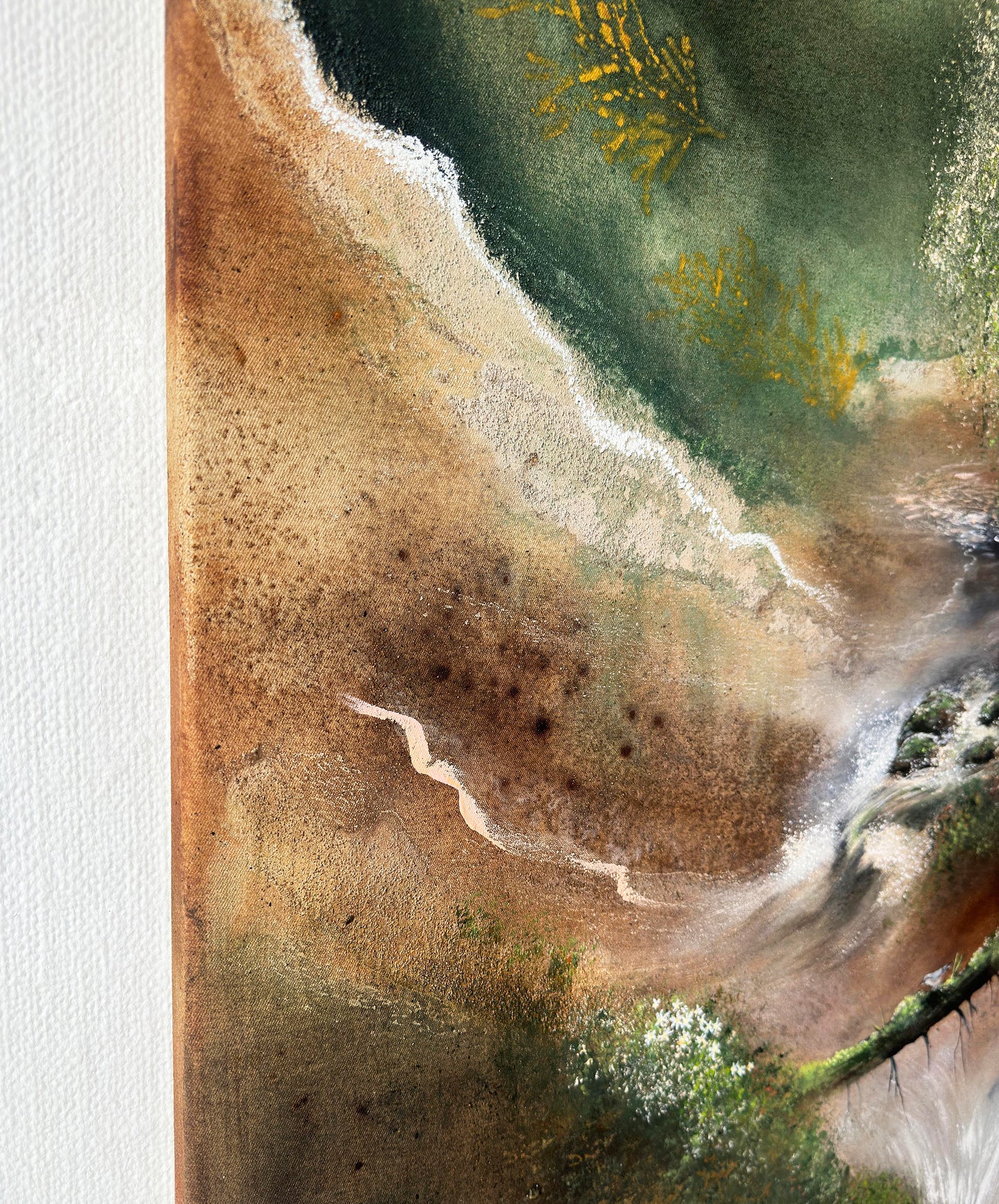 Original painting "Forest Garden"