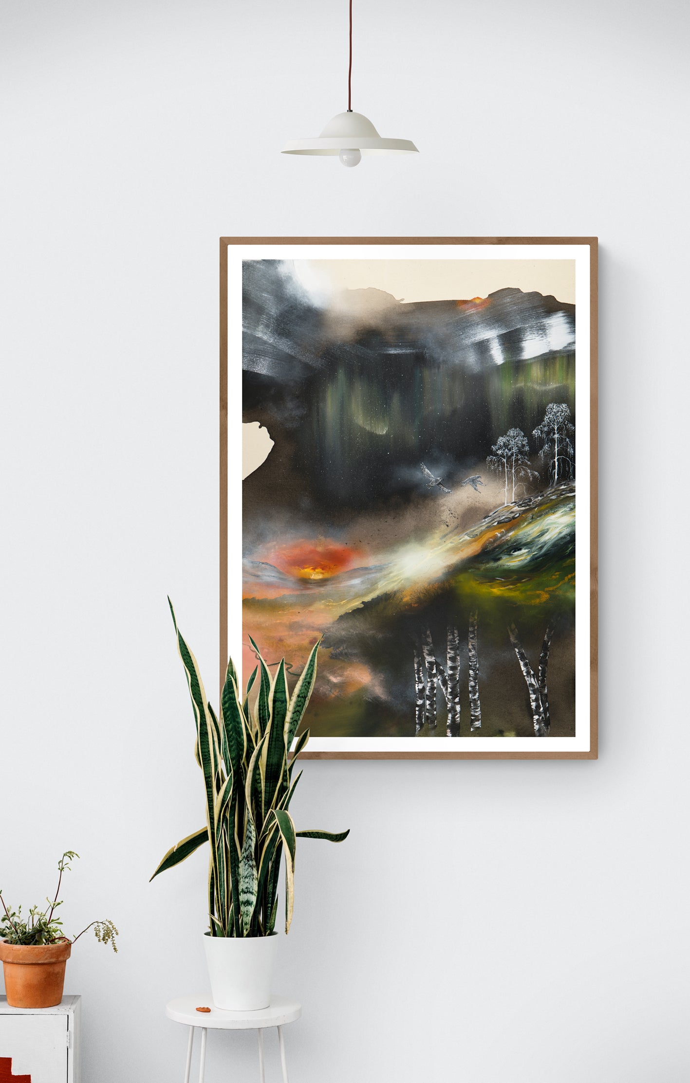 Art print "Silver River"