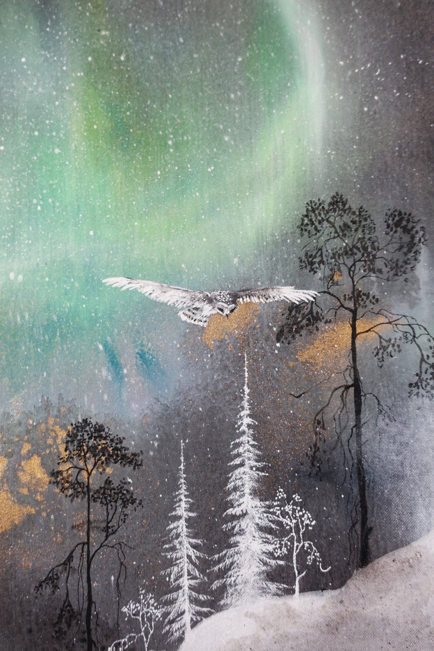 Original painting "Night space"
