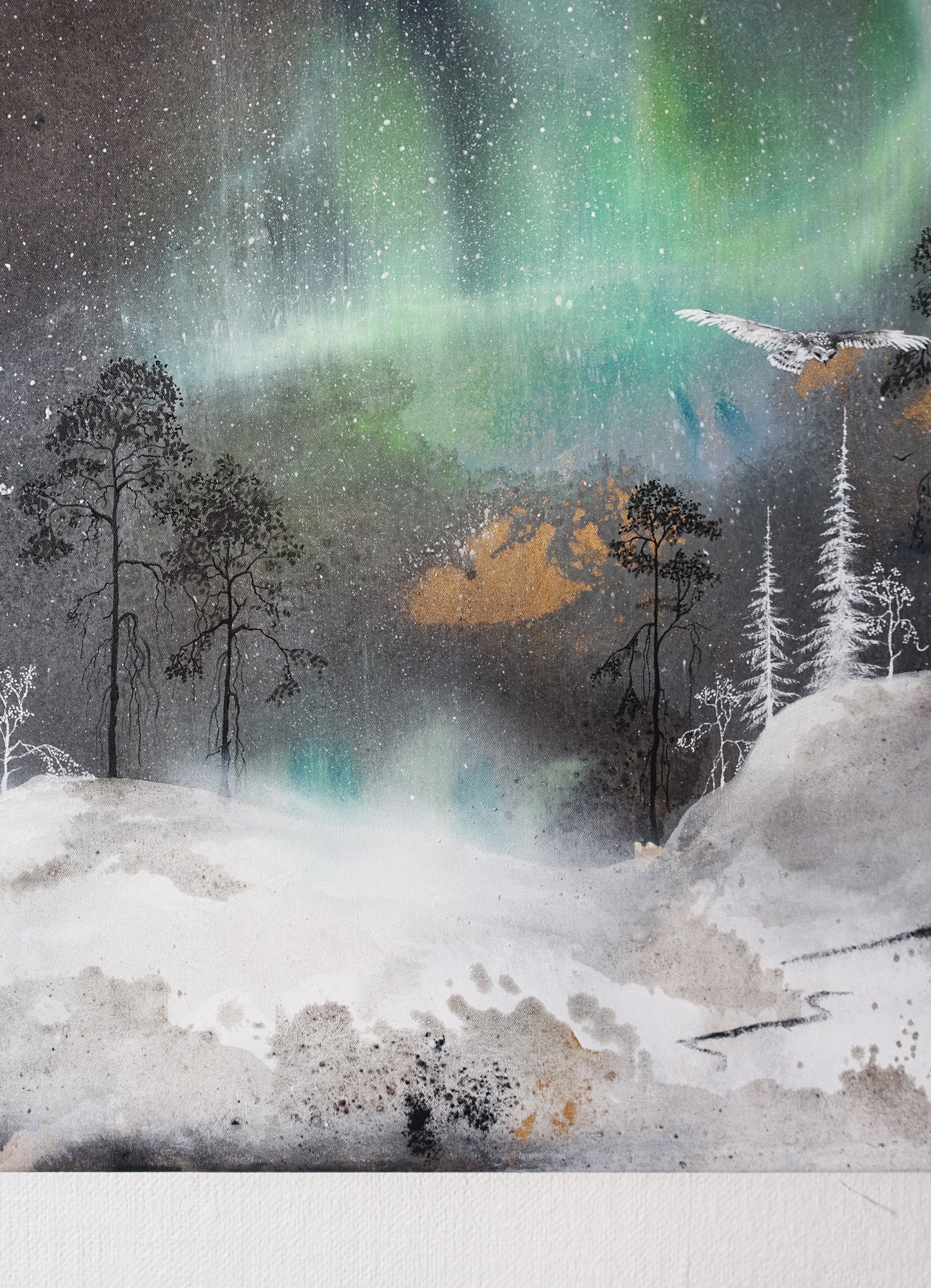 Original painting "Night space"