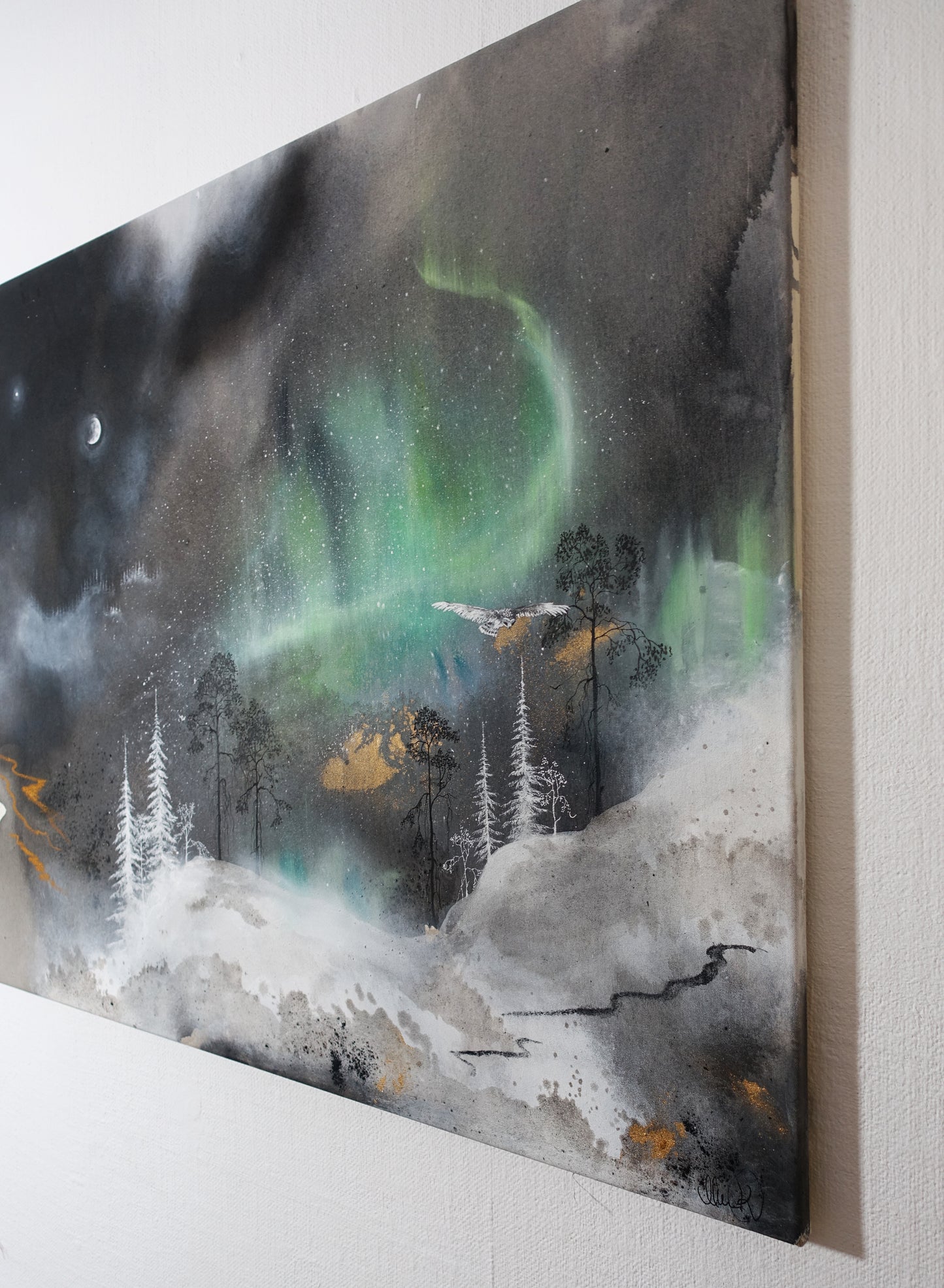 Original painting "Night space"