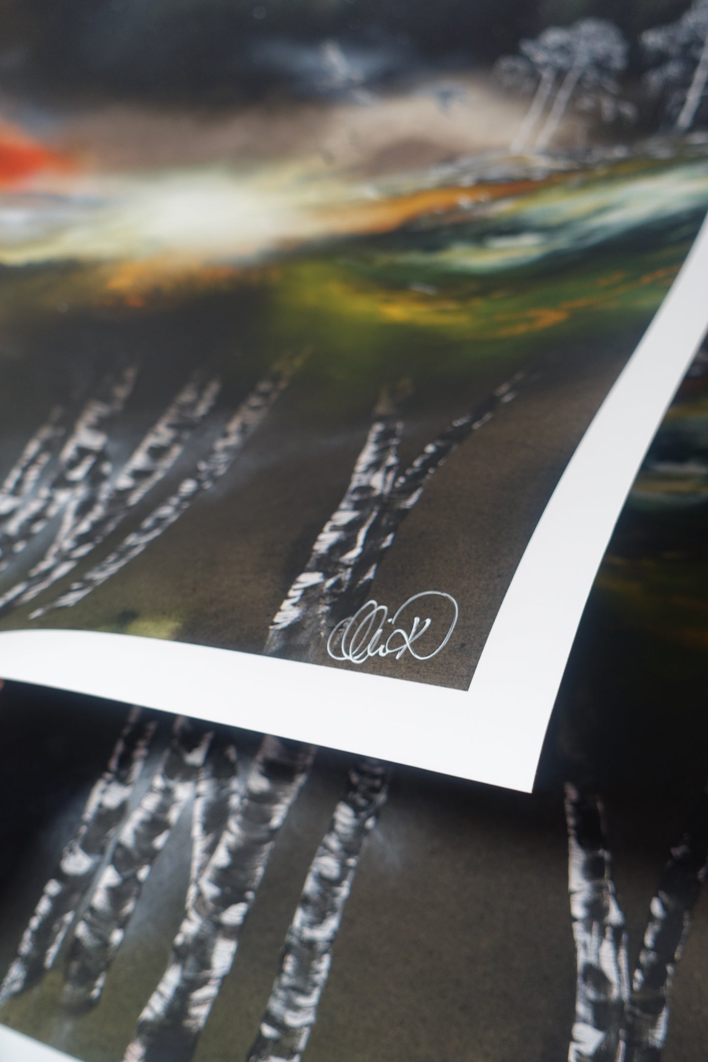 Art print "Silver River"