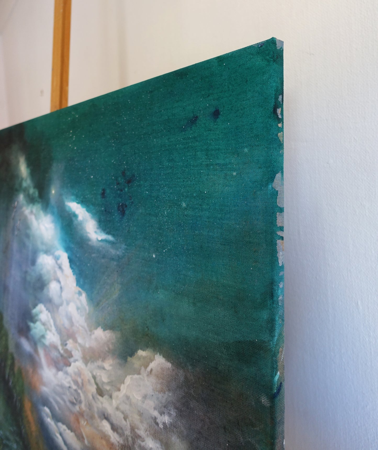 Original painting "Where the waves break"