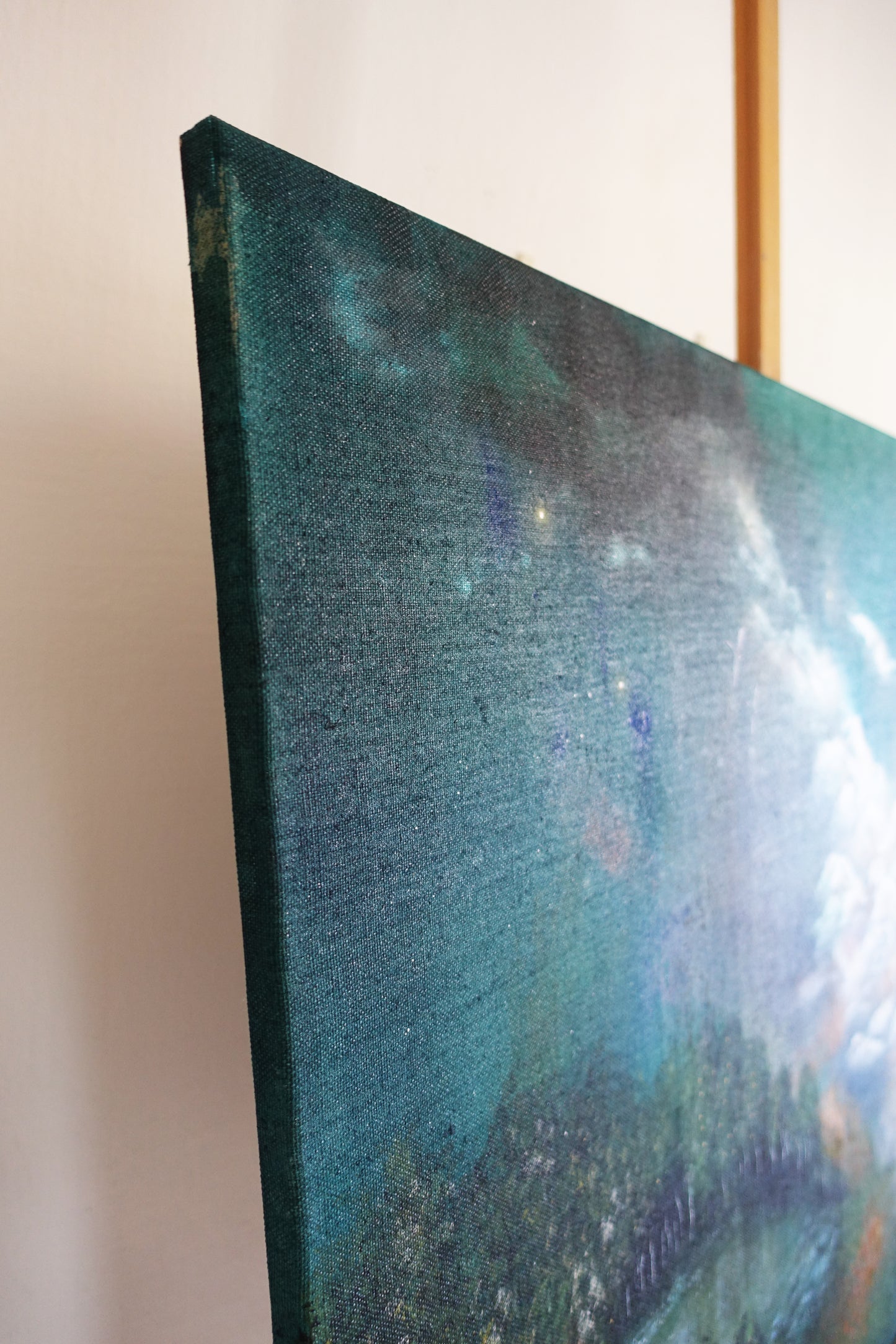 Original painting "Where the waves break"