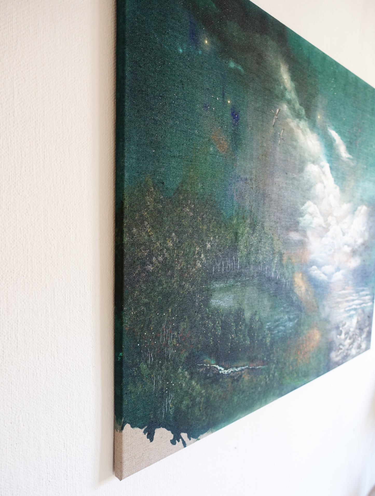 Original painting "Where the waves break"