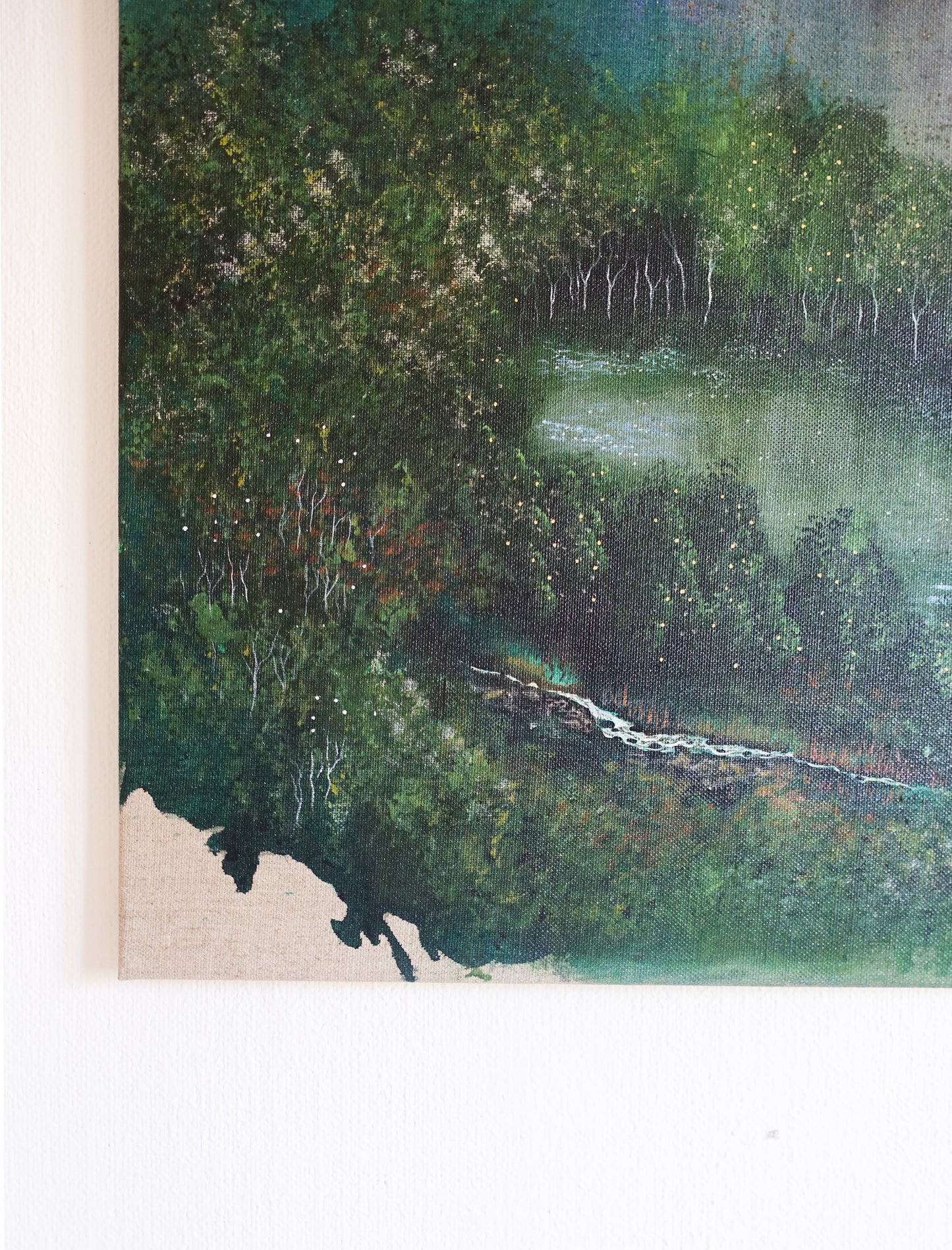Original painting "Where the waves break"