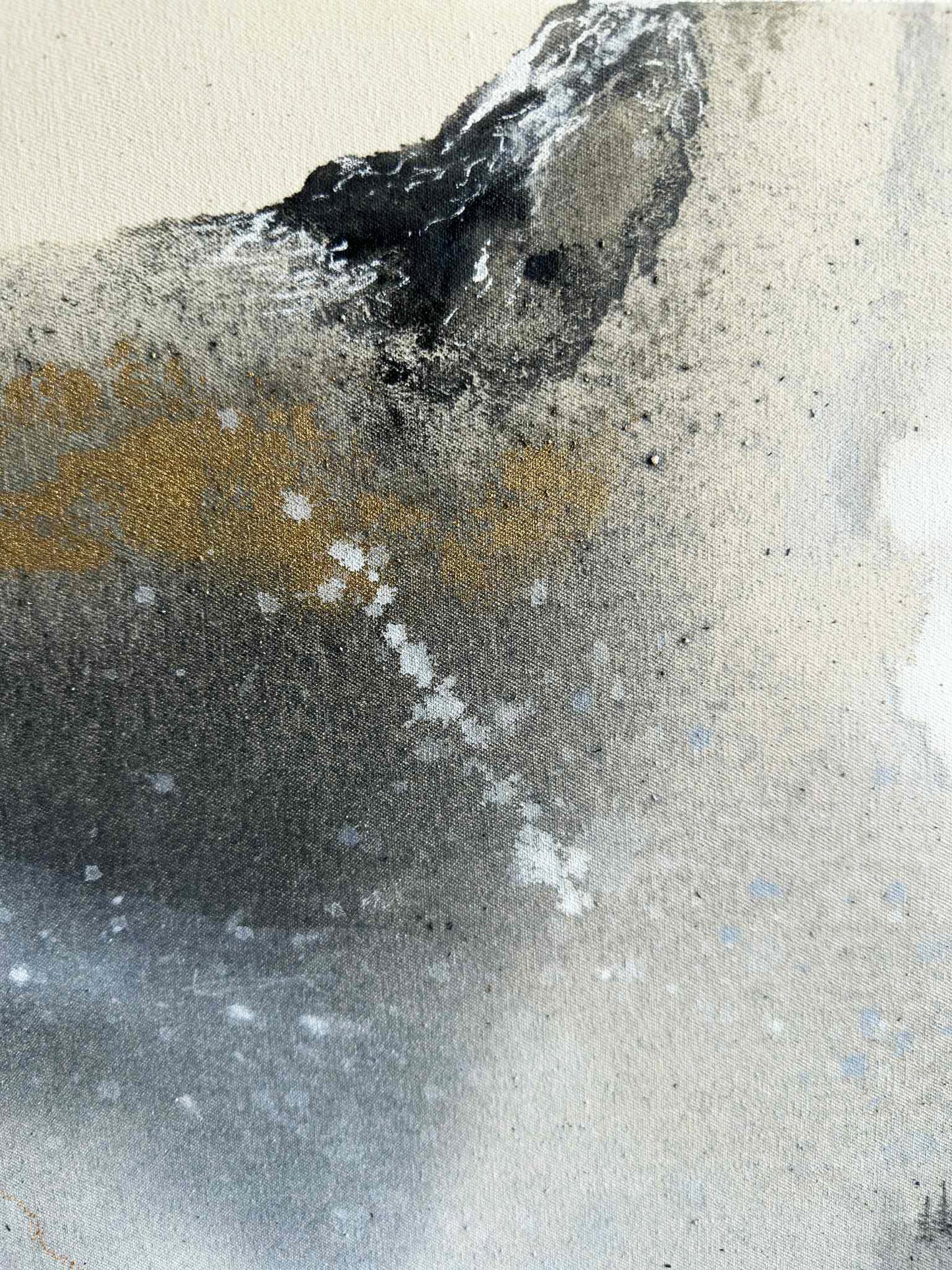 Originalmålning "Vinterspår"