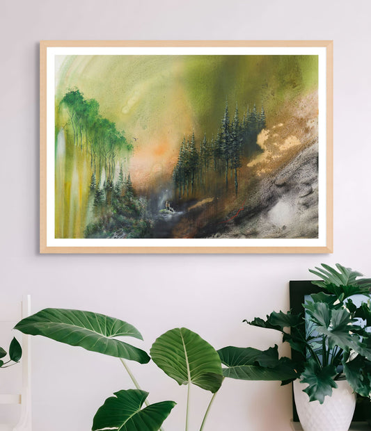 Konsttryck "Samklang"