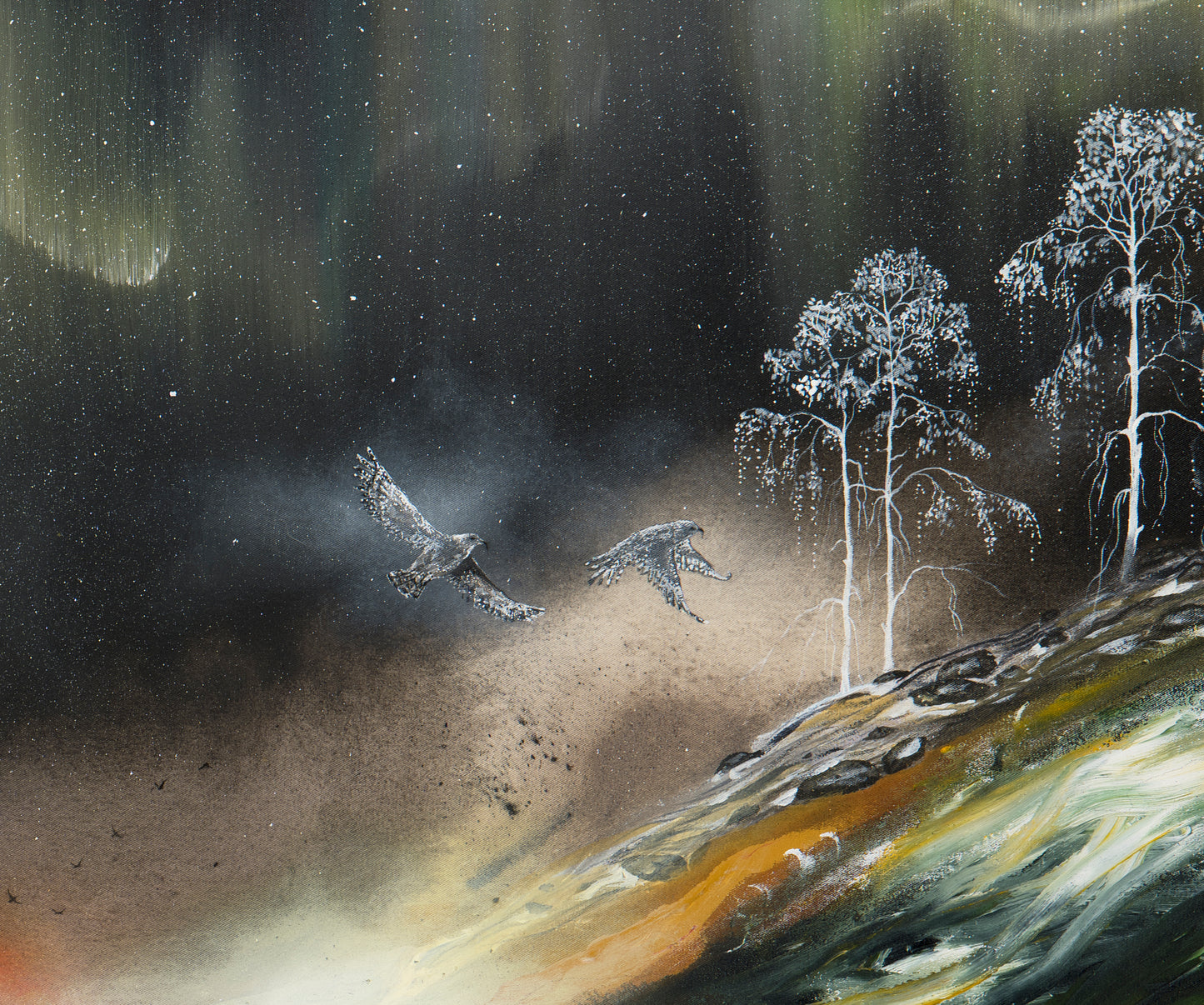 Art print "Silver River"