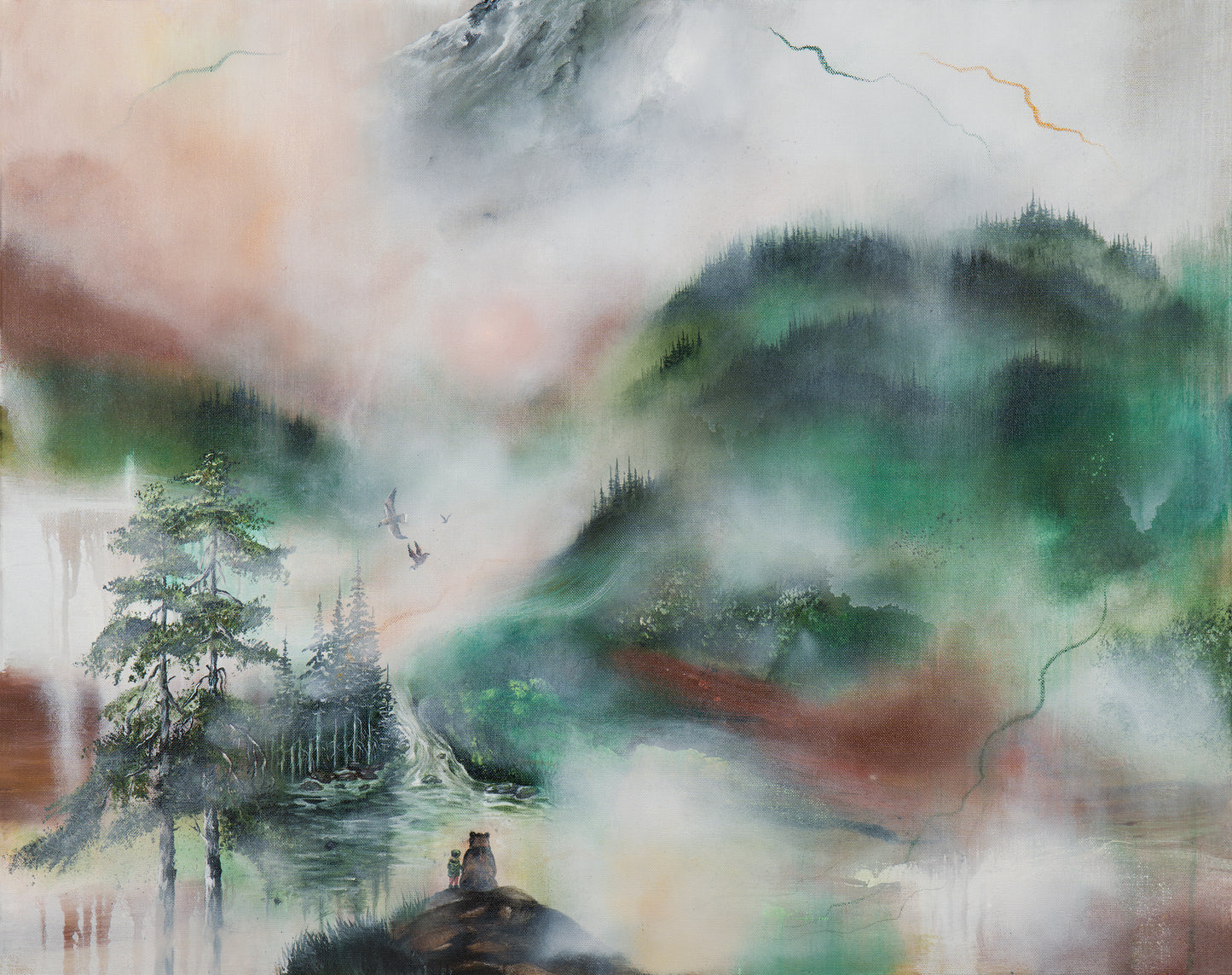 Originalmålning "Tillhörighet"