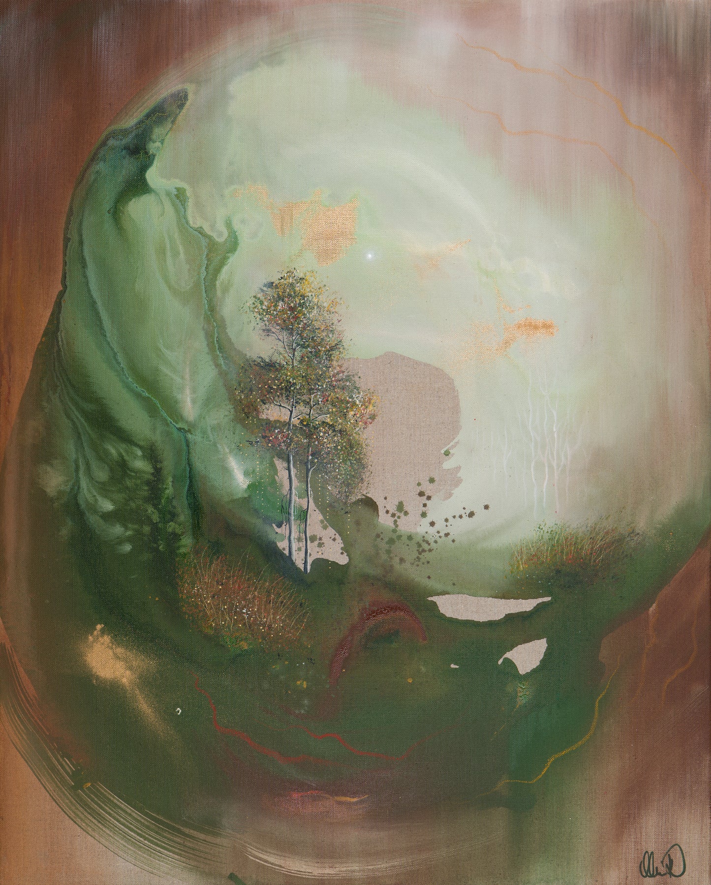Art print "Birch Song"