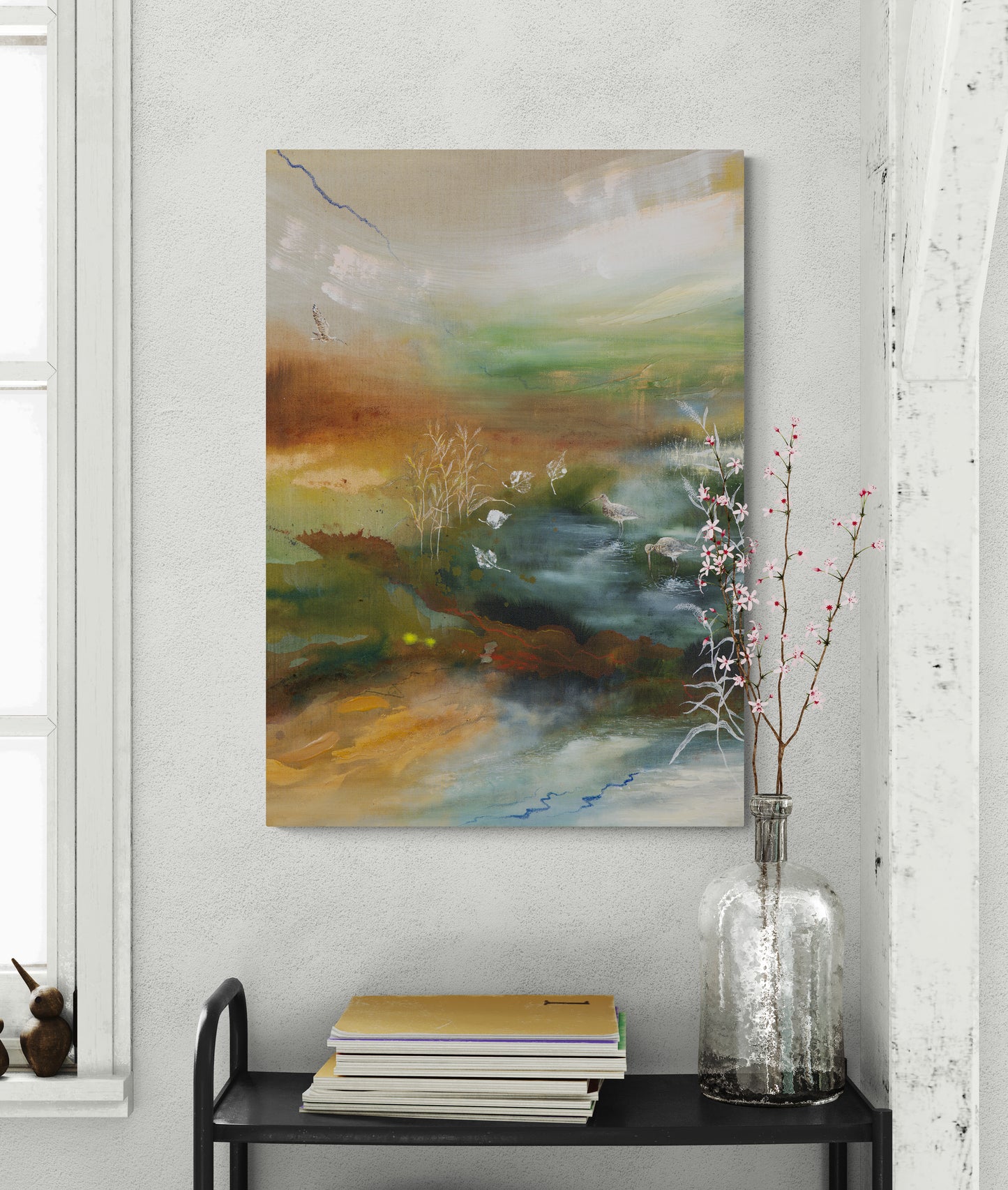 Original painting "New Moon's Sickle"