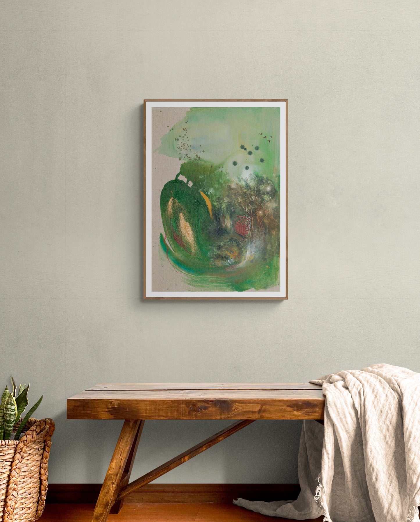 Art print "The Hidden Garden"