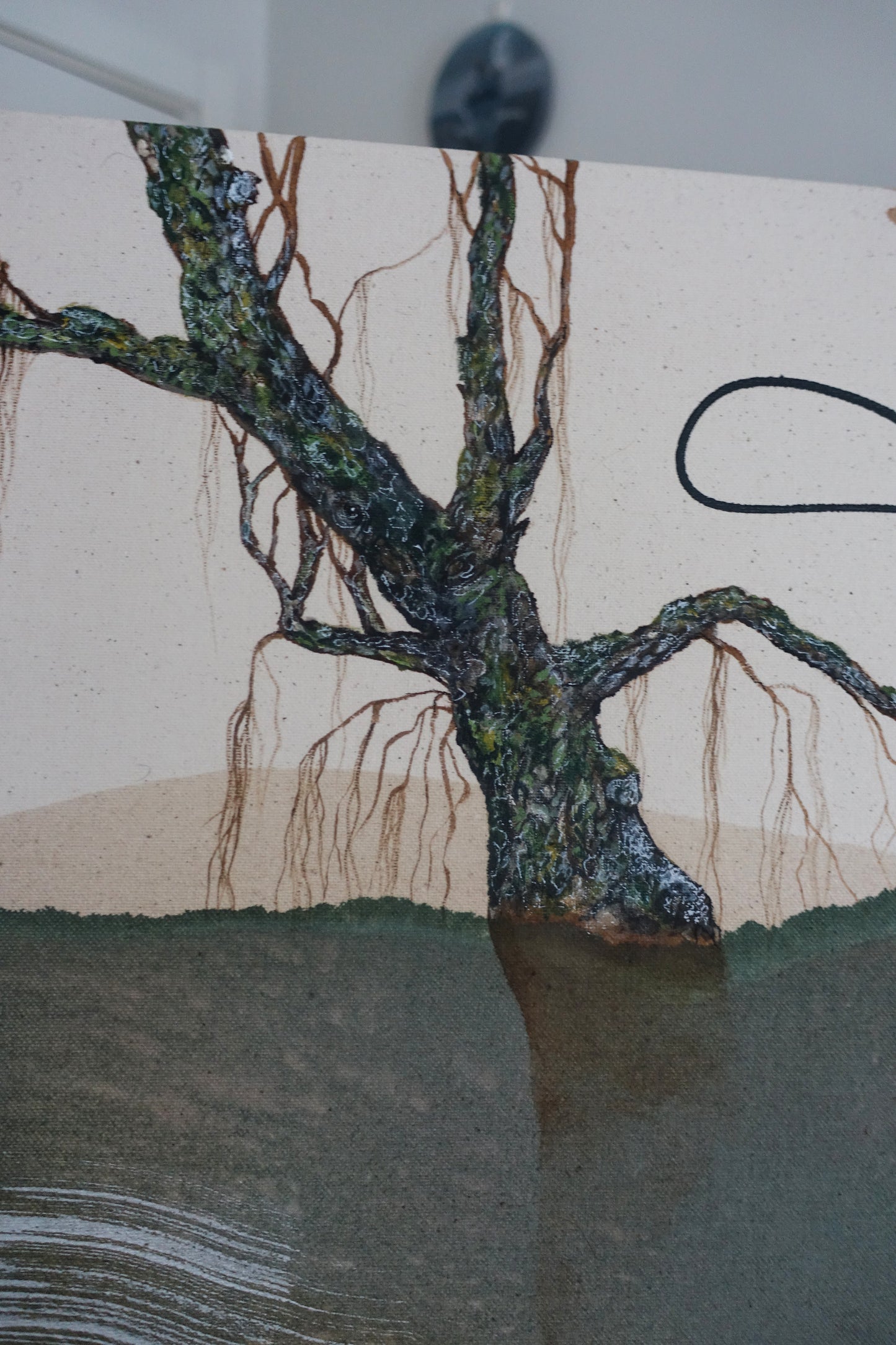 Original painting "Late Summer Forest"