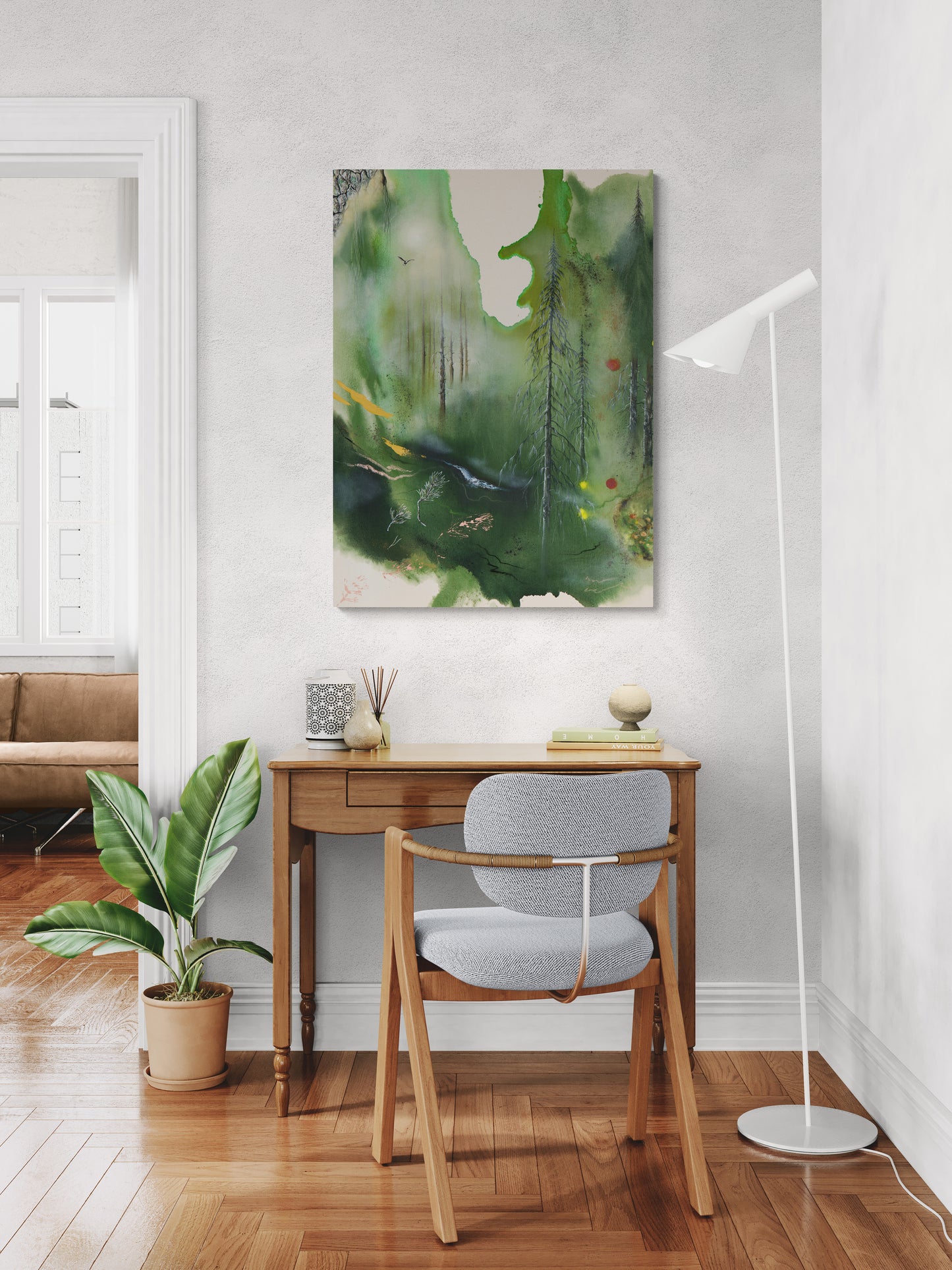 Original painting "Forest Symbiosis"