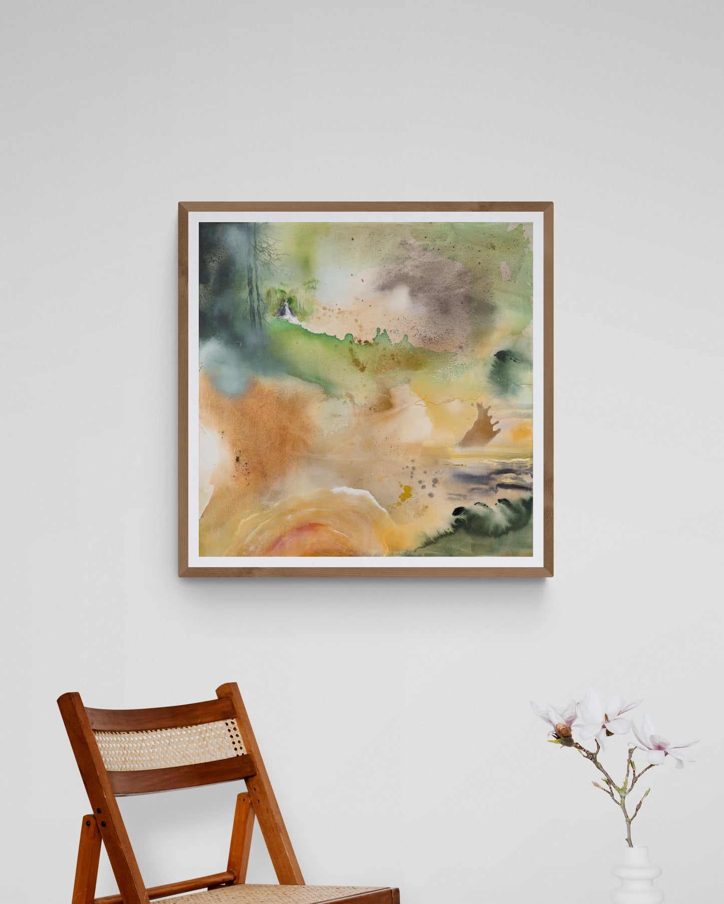 Art Print "Ocher Heart"