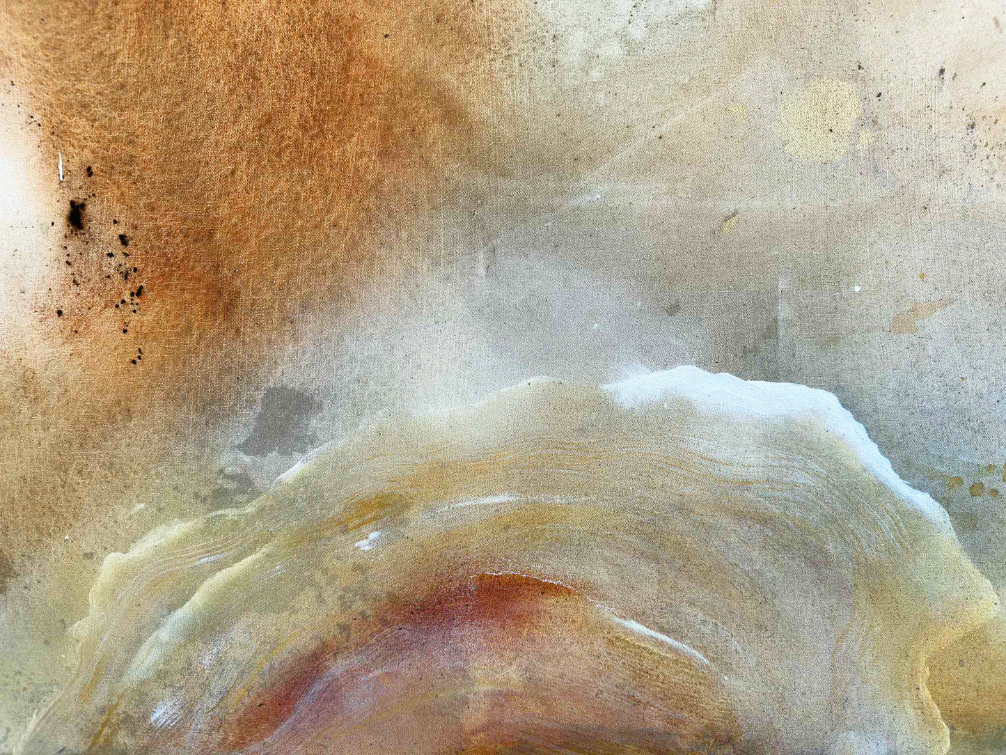 Originalmålning "Ockrahjärtat"