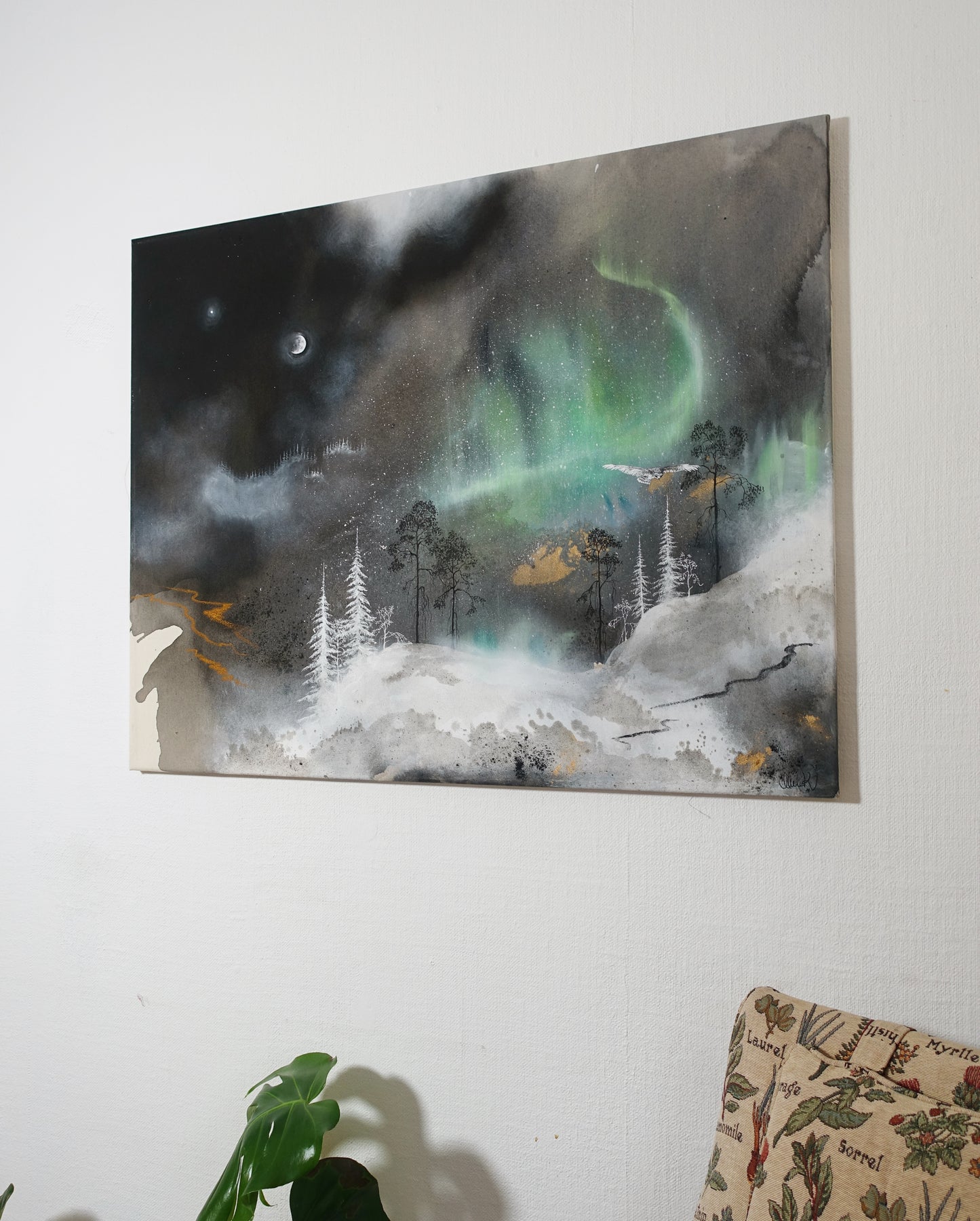 Original painting "Night space"