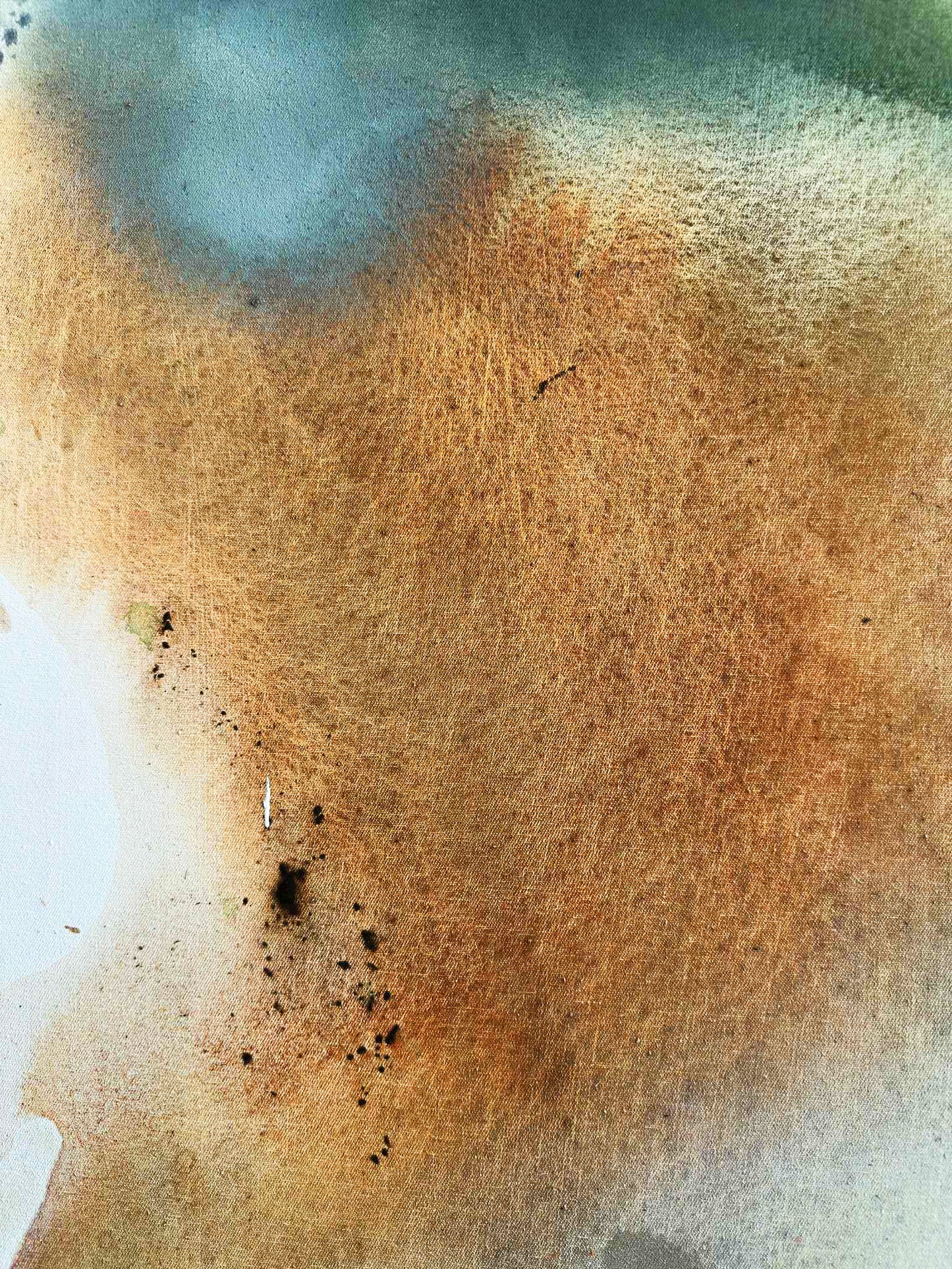 Originalmålning "Ockrahjärtat"