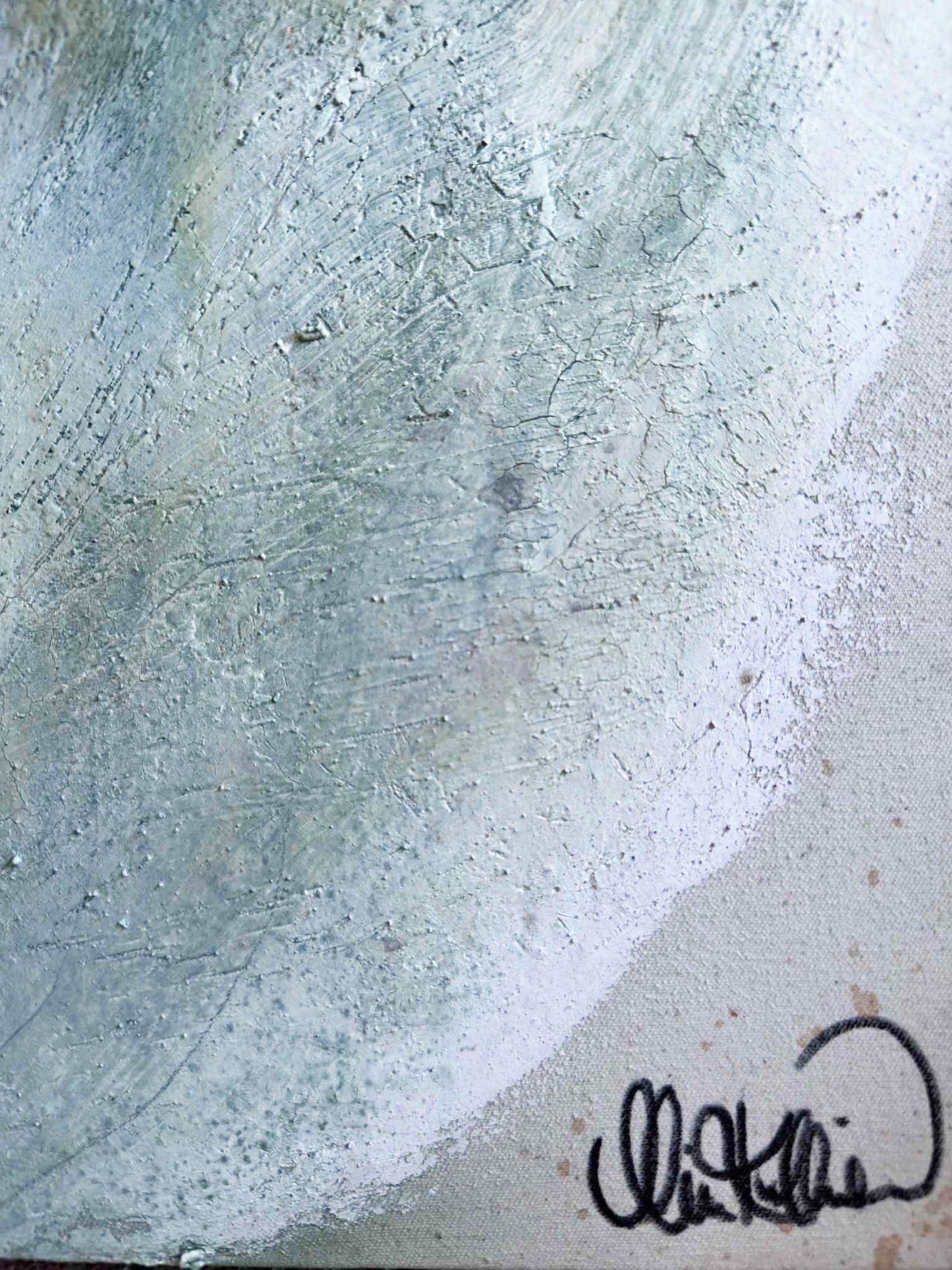 Originalmålning "Dimhöjd"