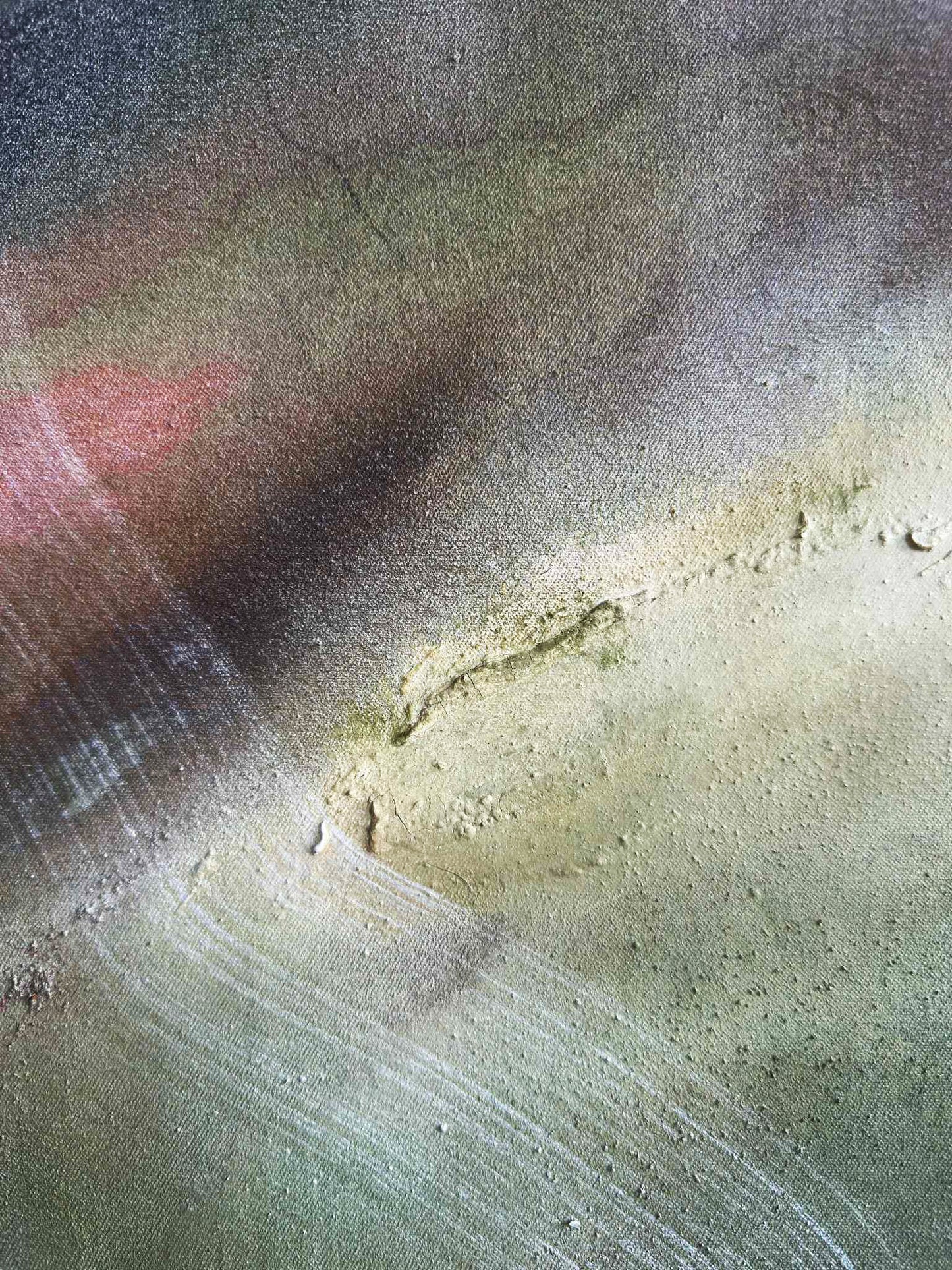 Originalmålning "Dimhöjd"