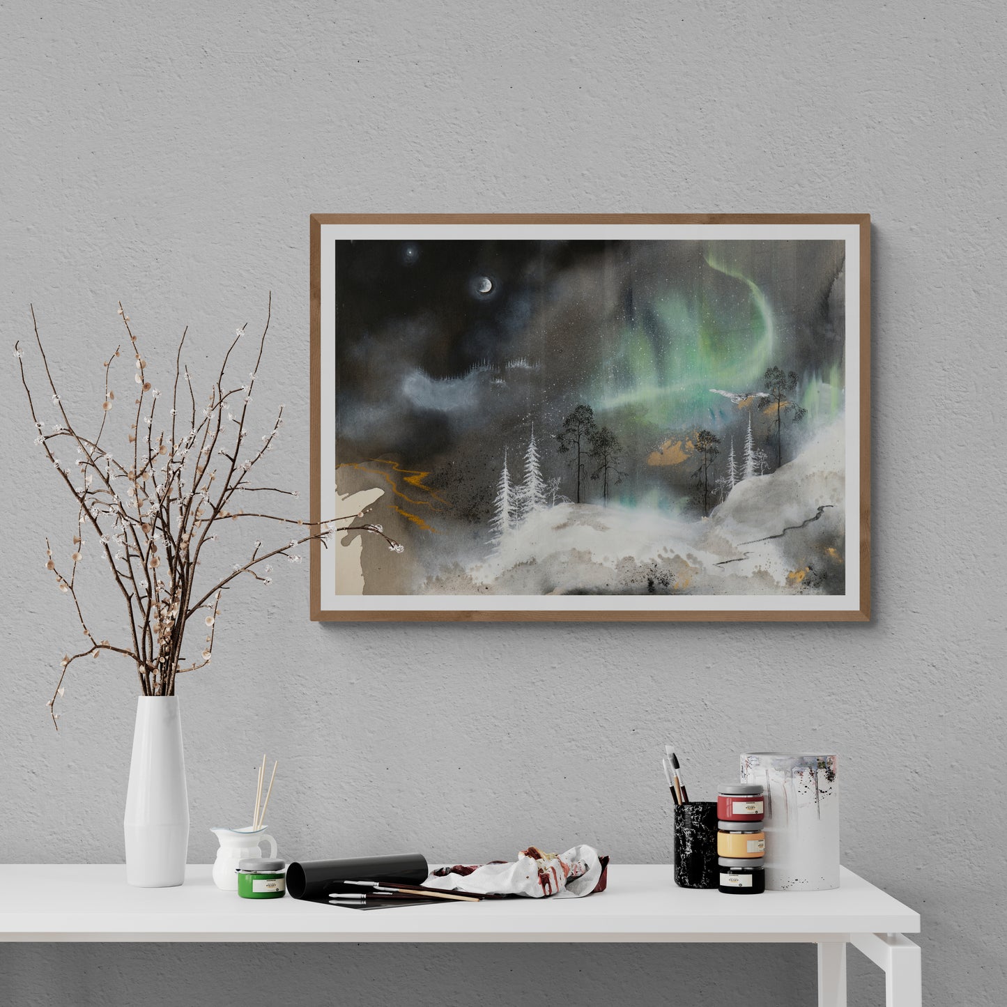 Art print "Night space"