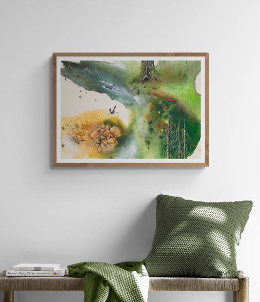 Art print "Forest Longing"