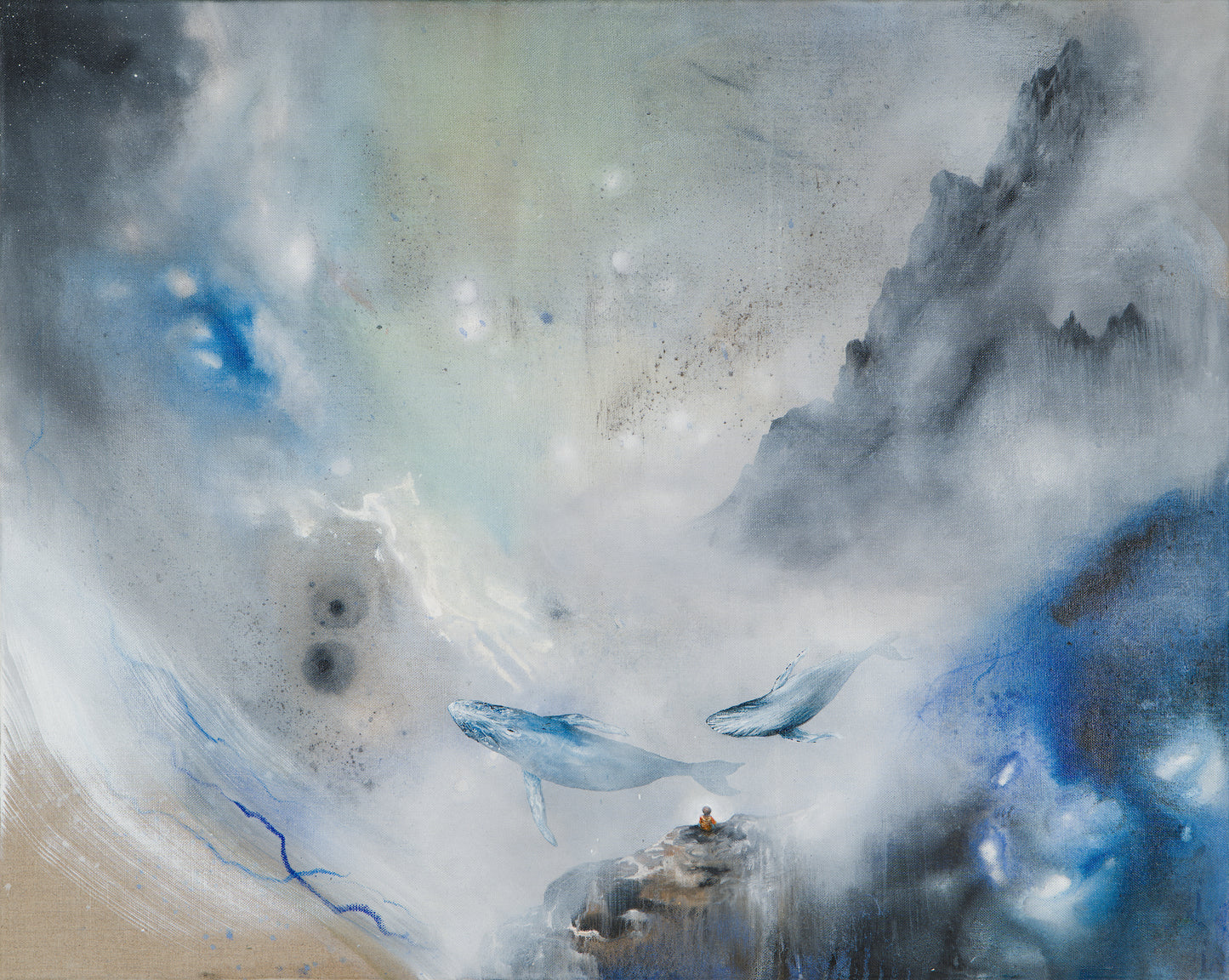 Originalmålning "Andrum"