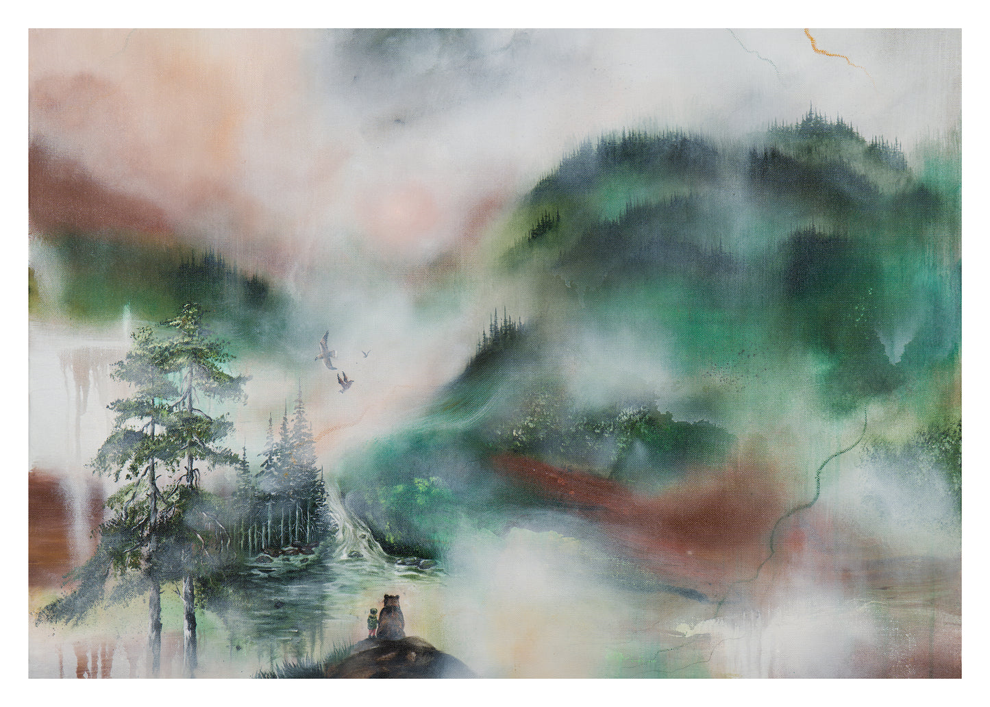 Konsttryck "Tillhörighet"