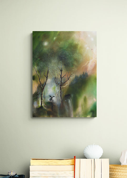 Originalmålning "Ljusning"