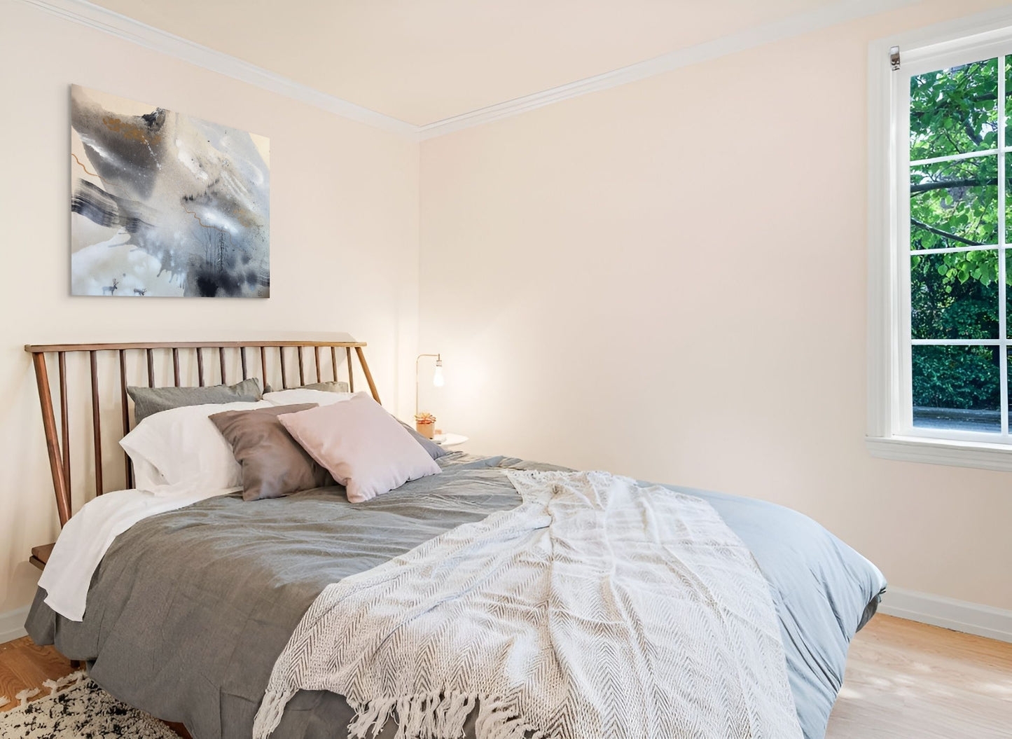 Originalmålning "Vinterspår"