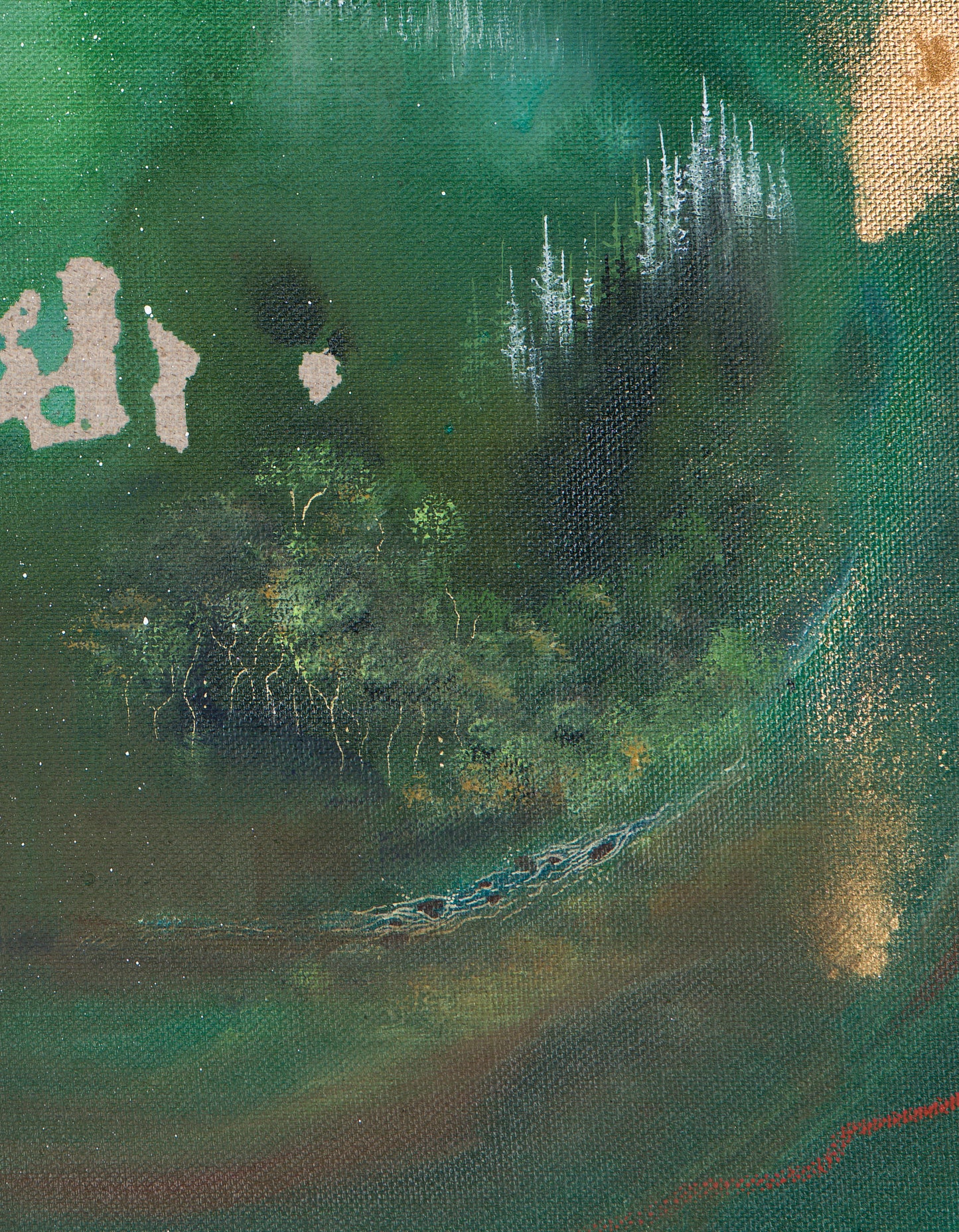 Originalmålning "Mellanrummet"